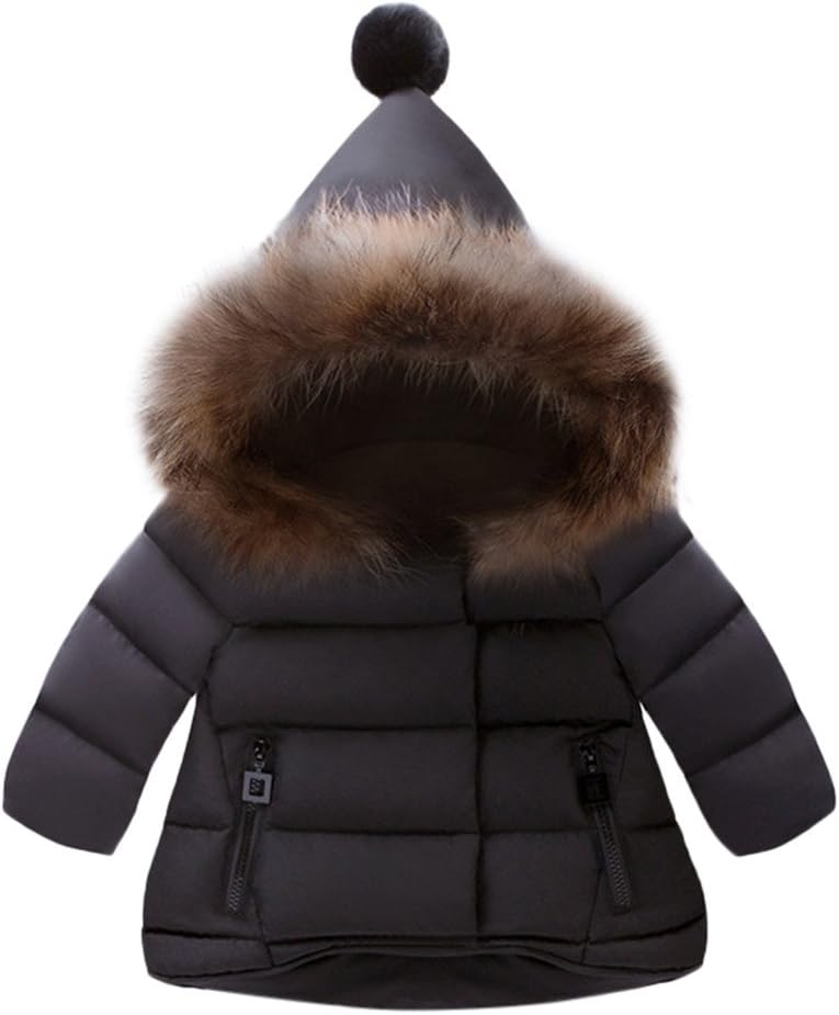 Moonker Winter Jacket for Kids Boys Girls 1-6 Years