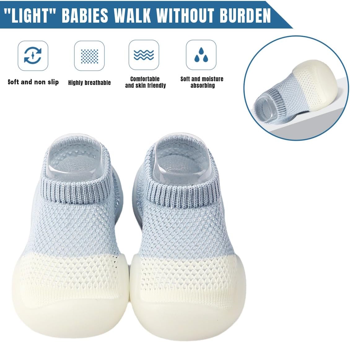 Bright Kids Non-Slip Socks