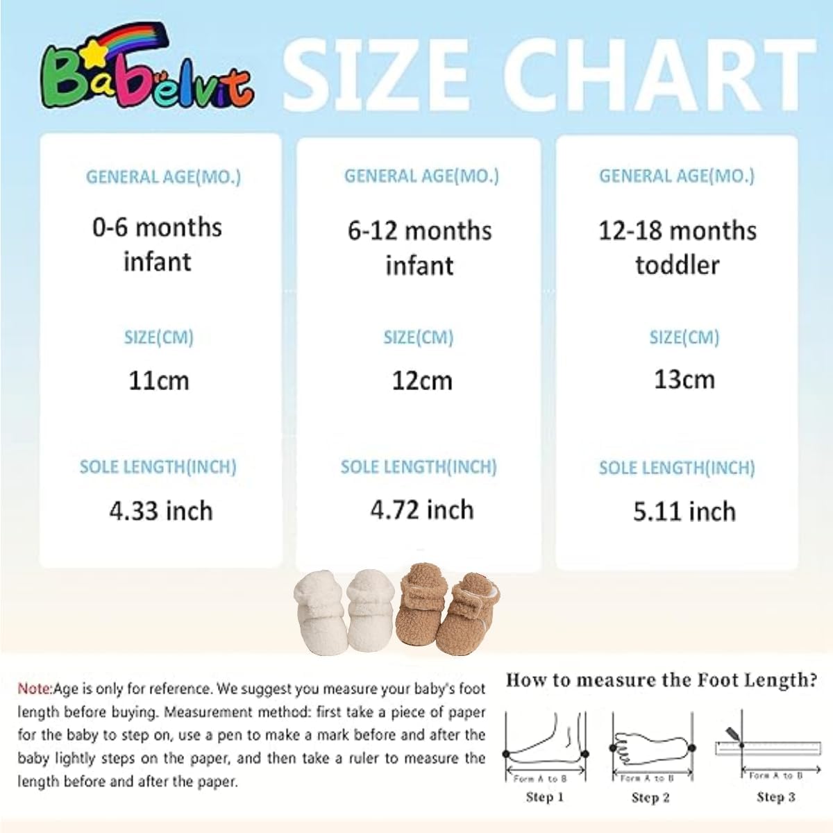 Babelvit Newborn Booties