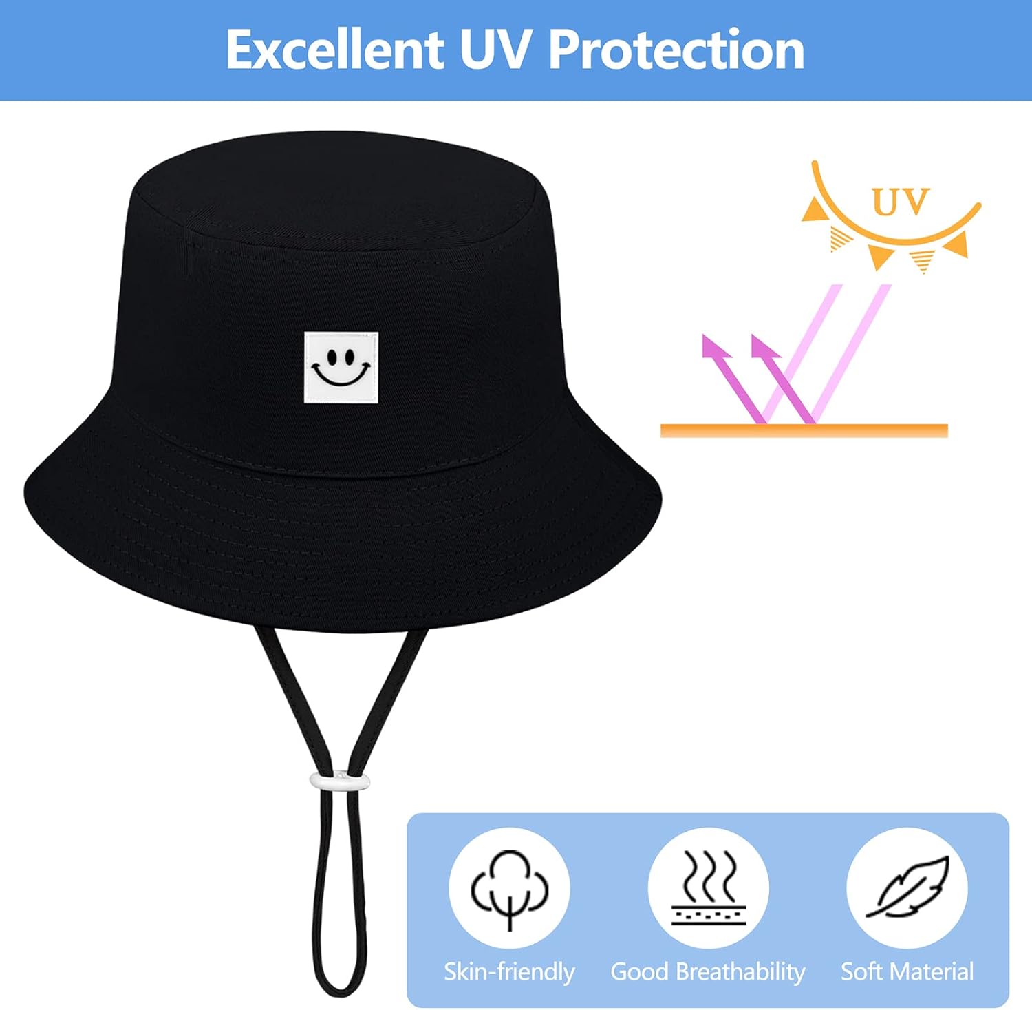 Adjustable Baby Sun Hats