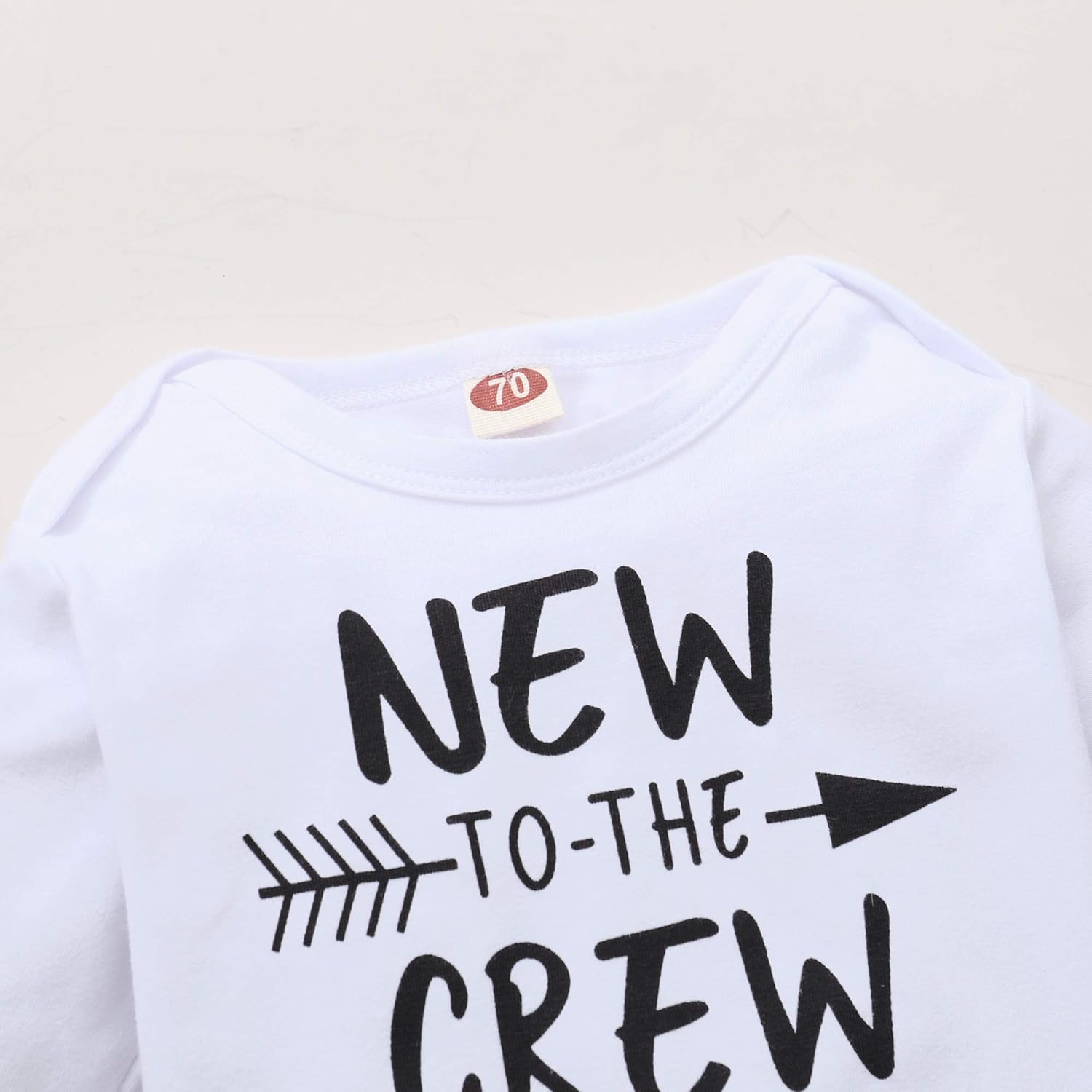 Newborn Baby Boy Clothing Set New to the Crew Outfit