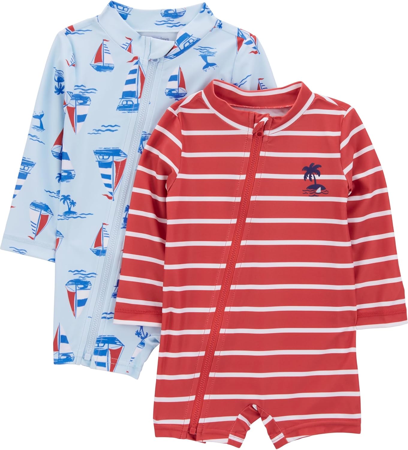 Simple Joys Boys 2-Pack Rashguards