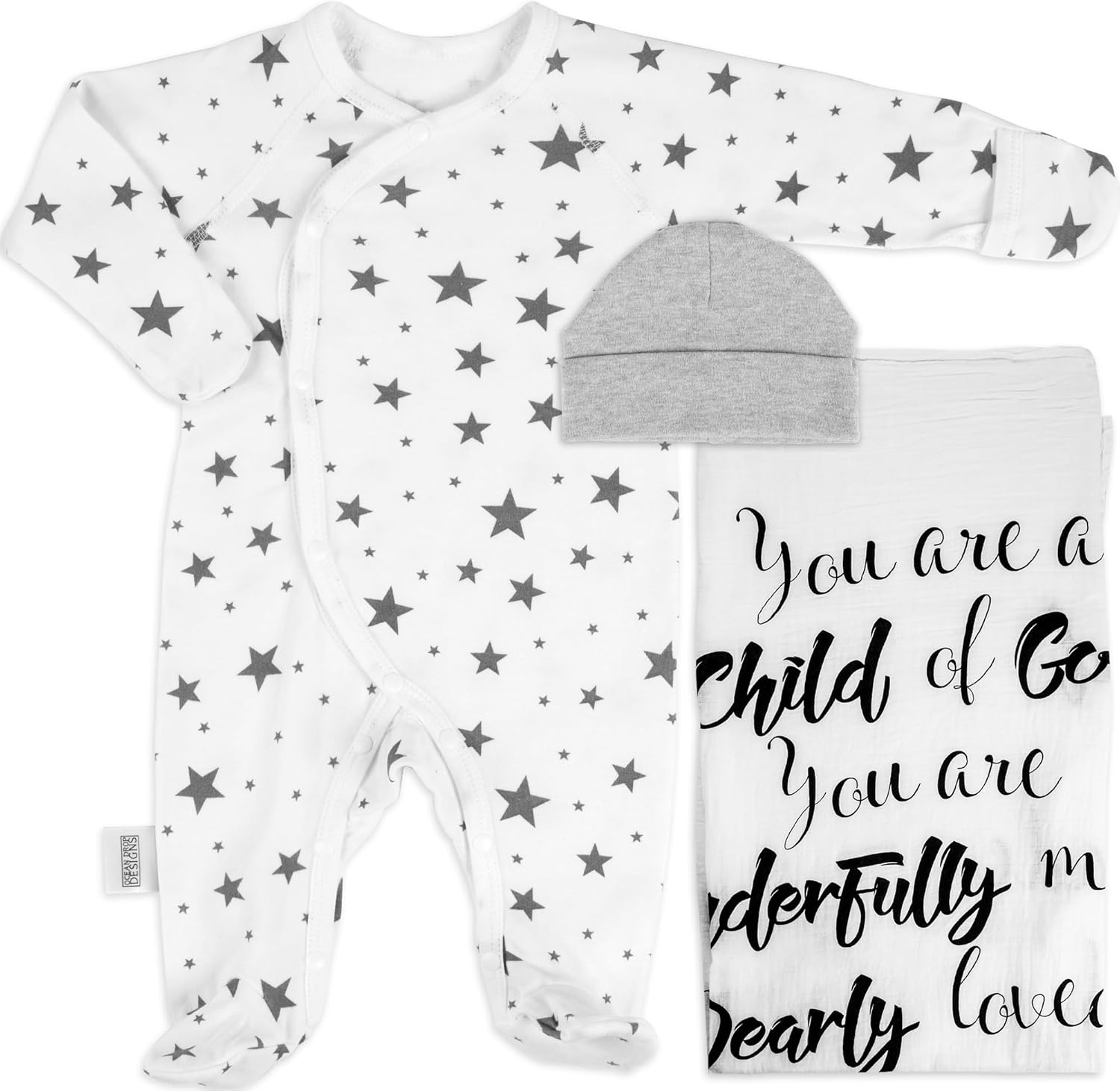 3-Piece Newborn Baby Onesie Gift Set