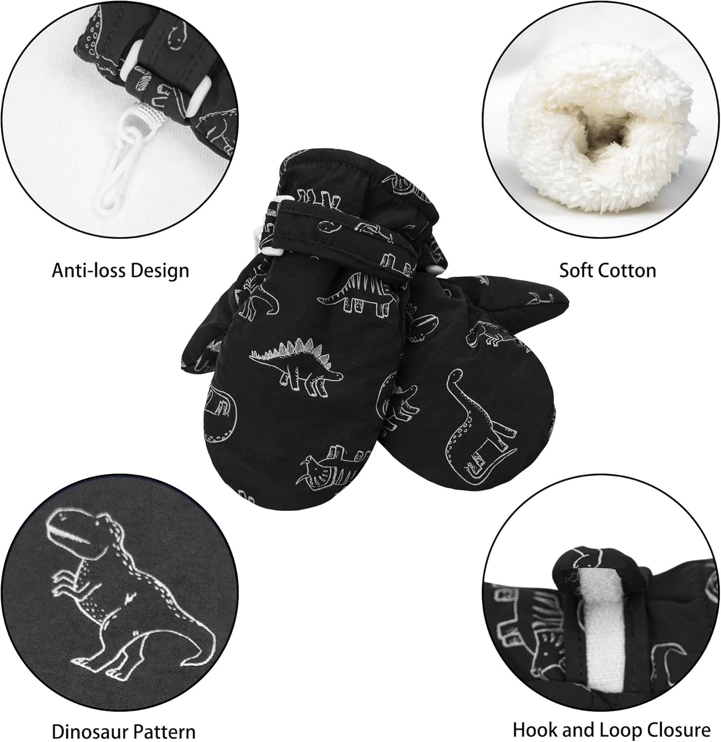 Fynnsure Toddler Winter mittens gloves