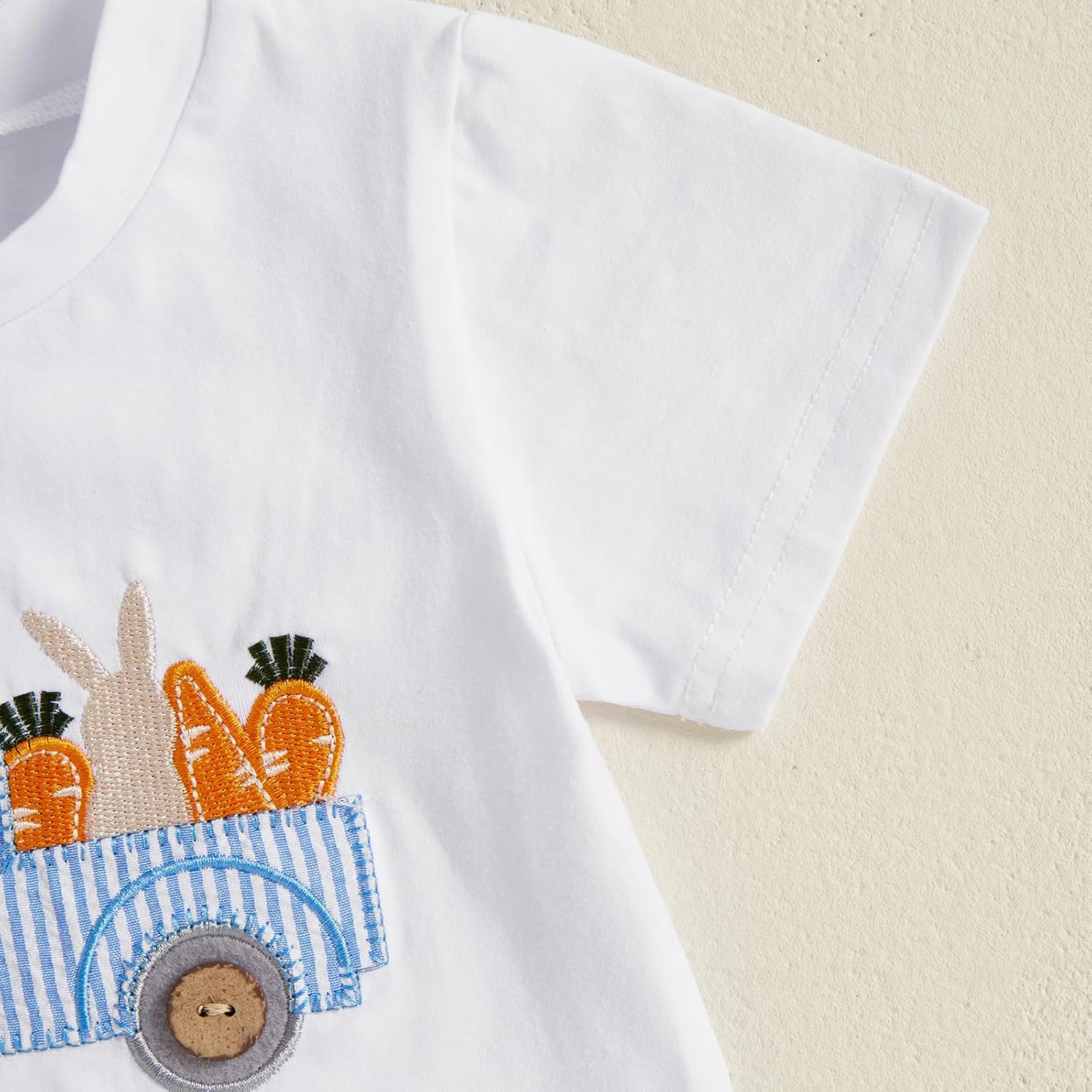 Perfect 2-Piece Toddler Easter Outfit - Soft Cotton Set for Kids
