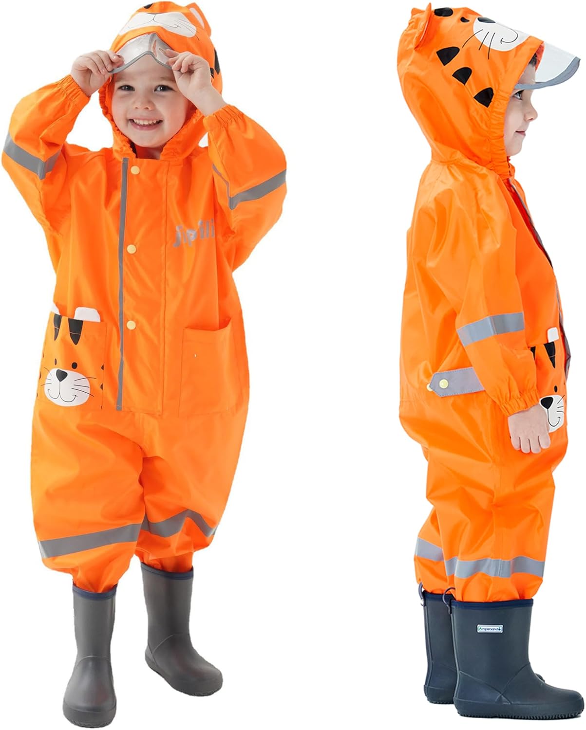 Fewlby Kids Stylight Waterproof rain jacket