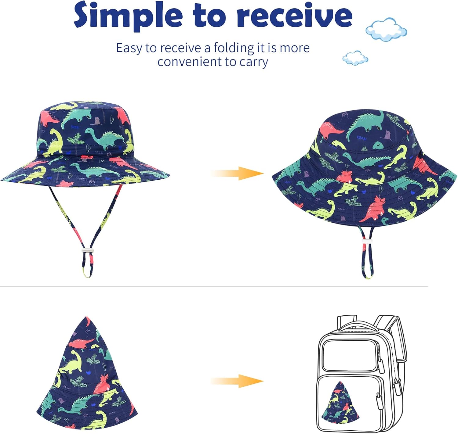 Perfect Toddler Sun_hat with UPF 50 Protection