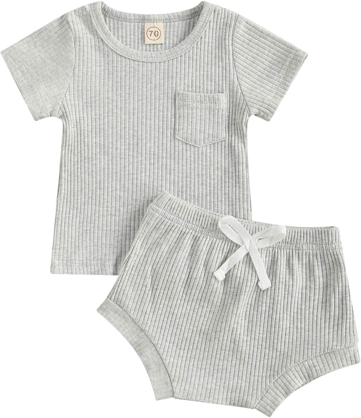 One Opening Newborn Summer Romper Set