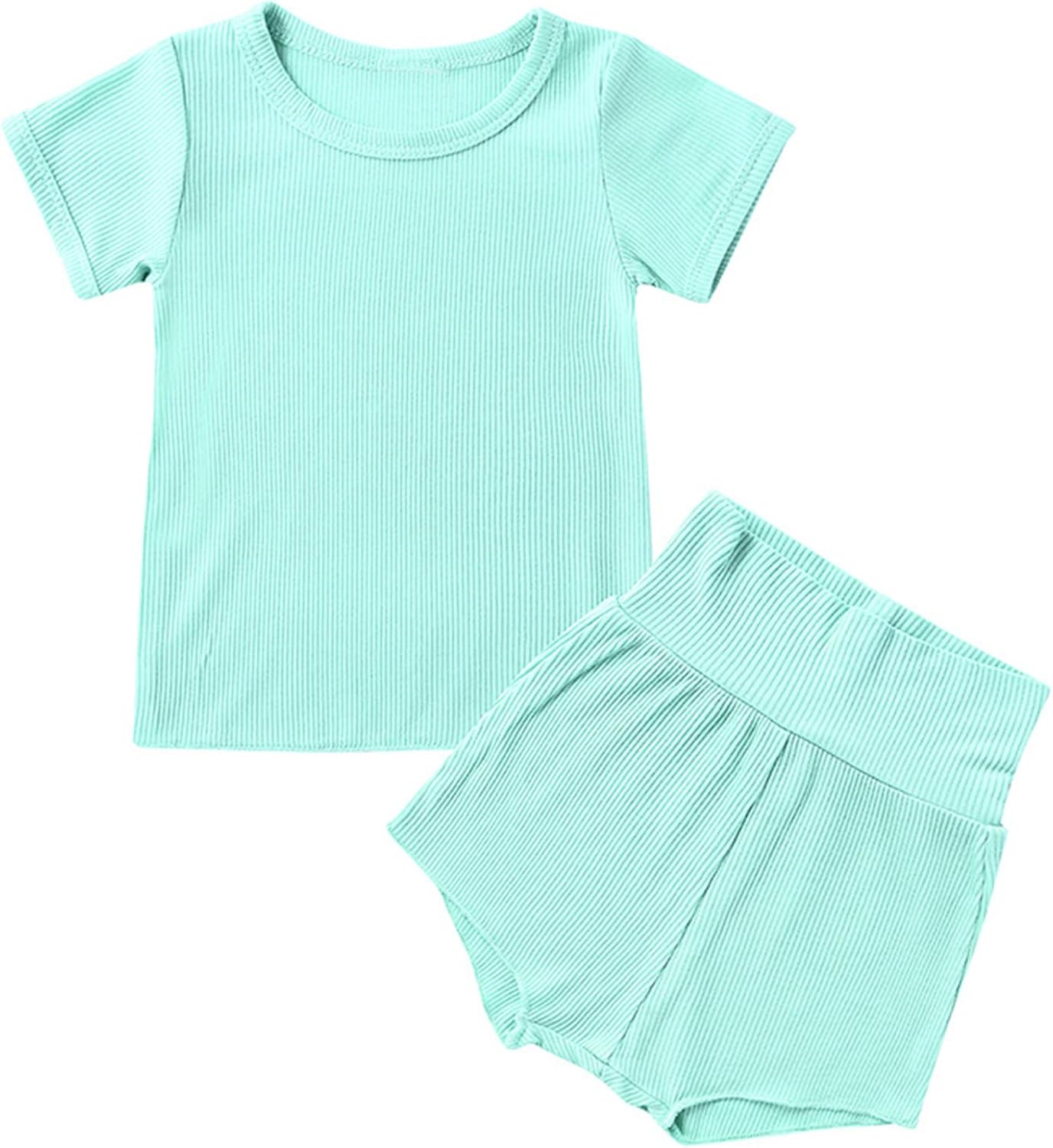 Perfect Summer Outfit for Baby Girl and Boy 2-Piece Set