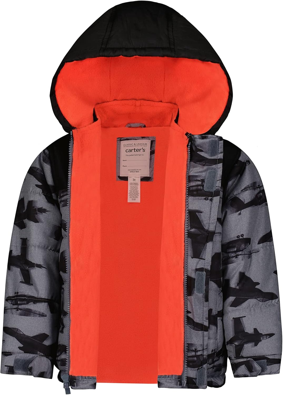 Stay warm all winter Carters Baby Boys 2-Piece Snowsuit Set