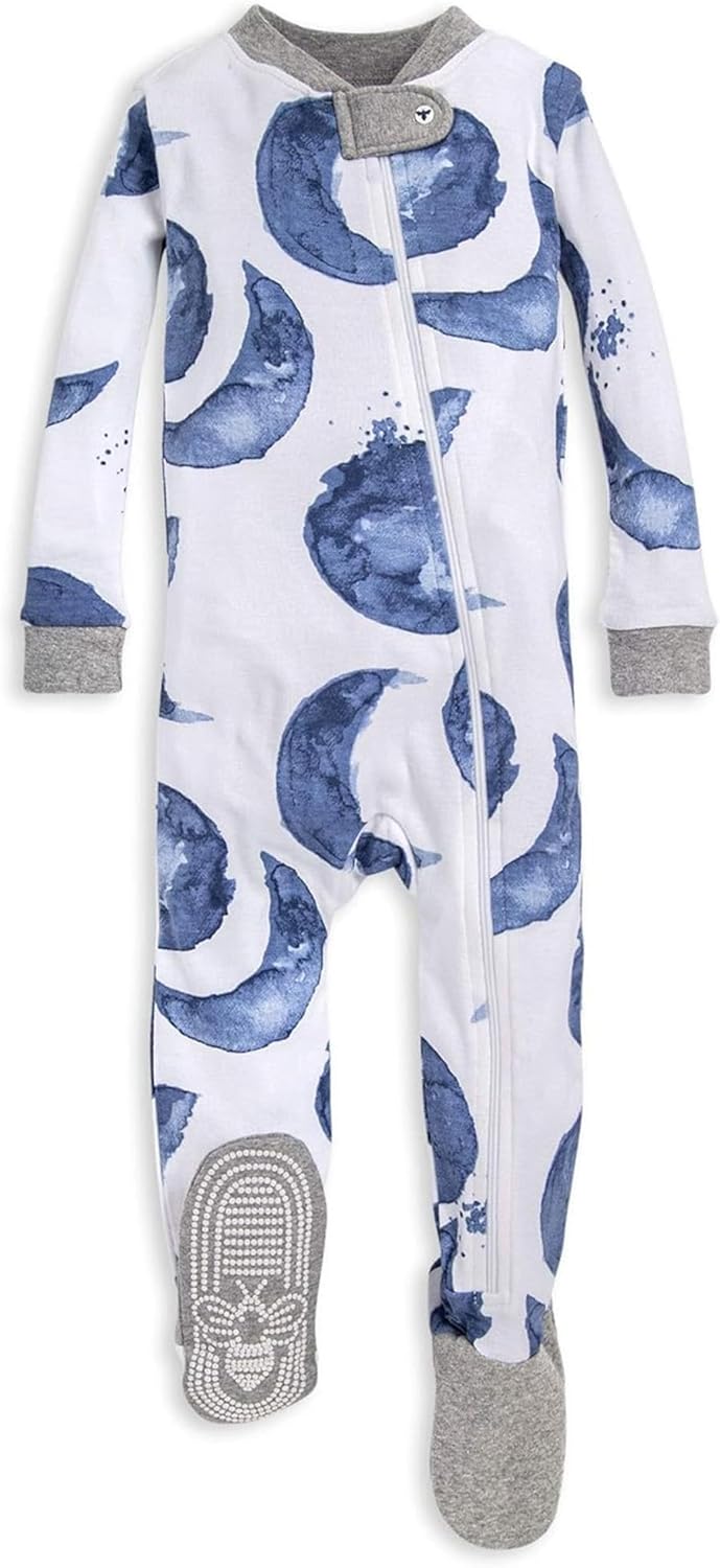 Burts Bees Baby Boys Pajamas Organic Cotton Footed Sleeper