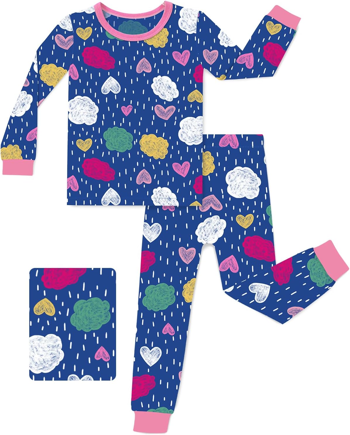 Bamboo Pajama Sets for Toddler Girls