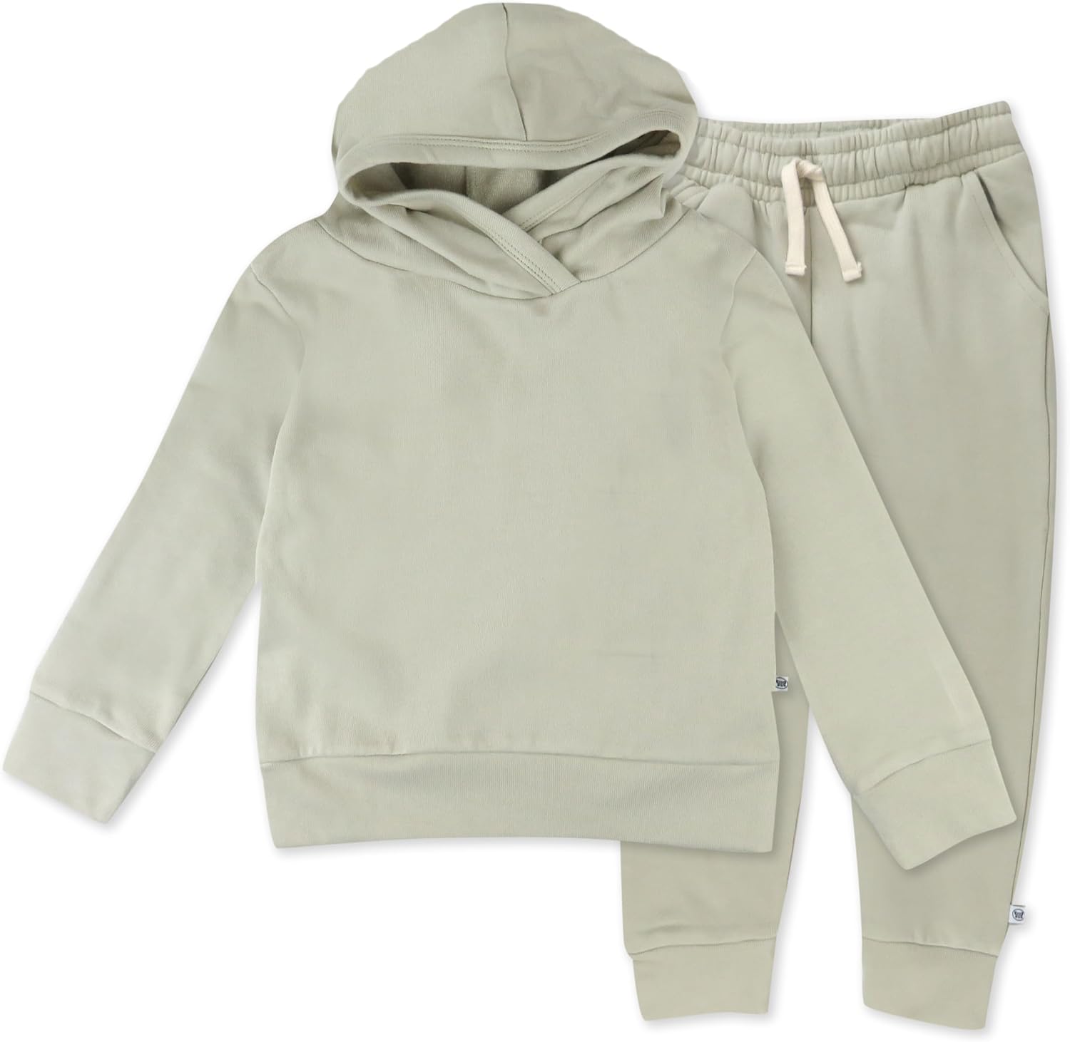 HonestBaby Organic Cotton Pullover Hoodie and Jogger Pant Set