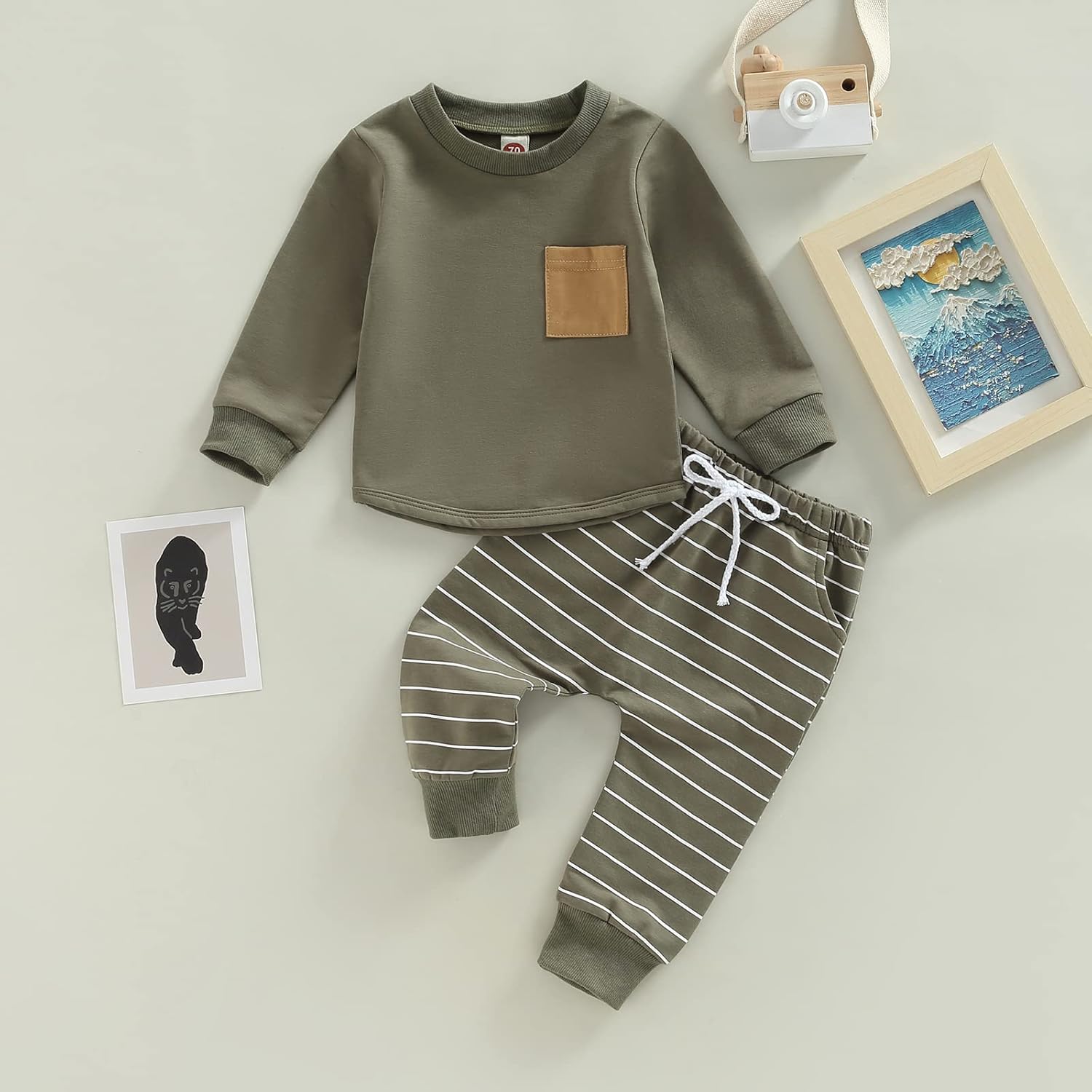 CIYCUIT Toddler Boy Complete Outfit Set