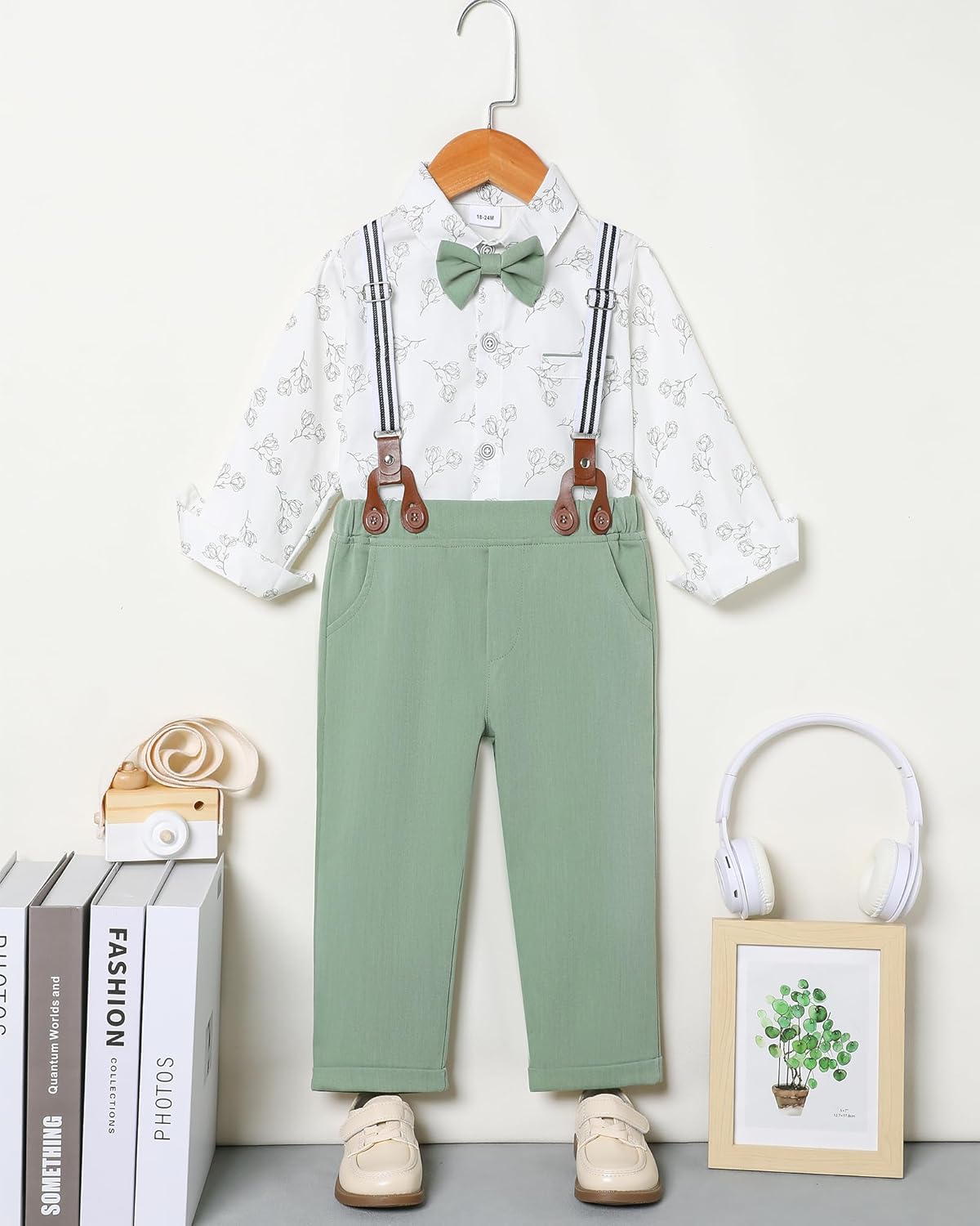 ZOEREA Boys Tuxedo Set