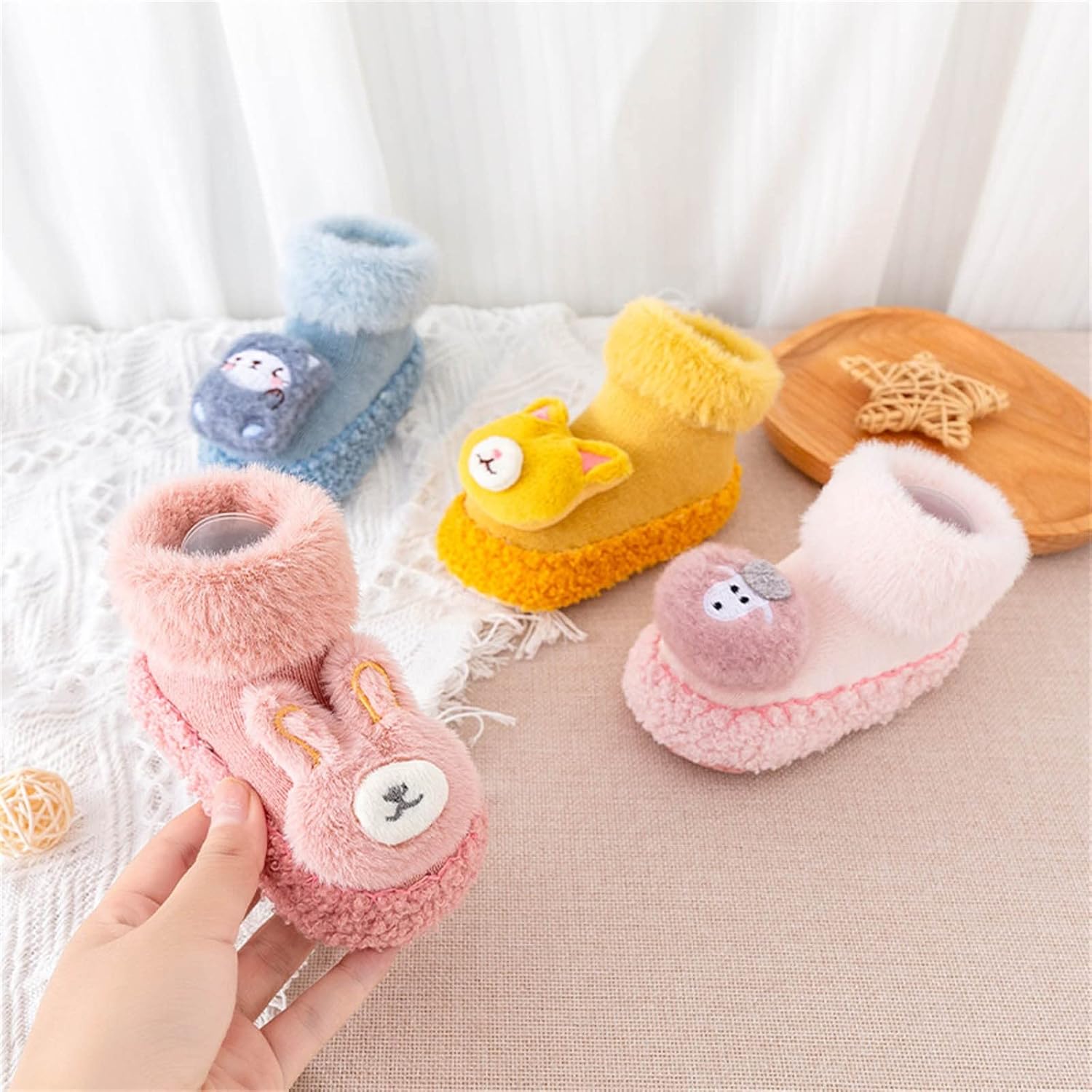 Cuddly Slippers for Kids Keep Warm Perfect for
