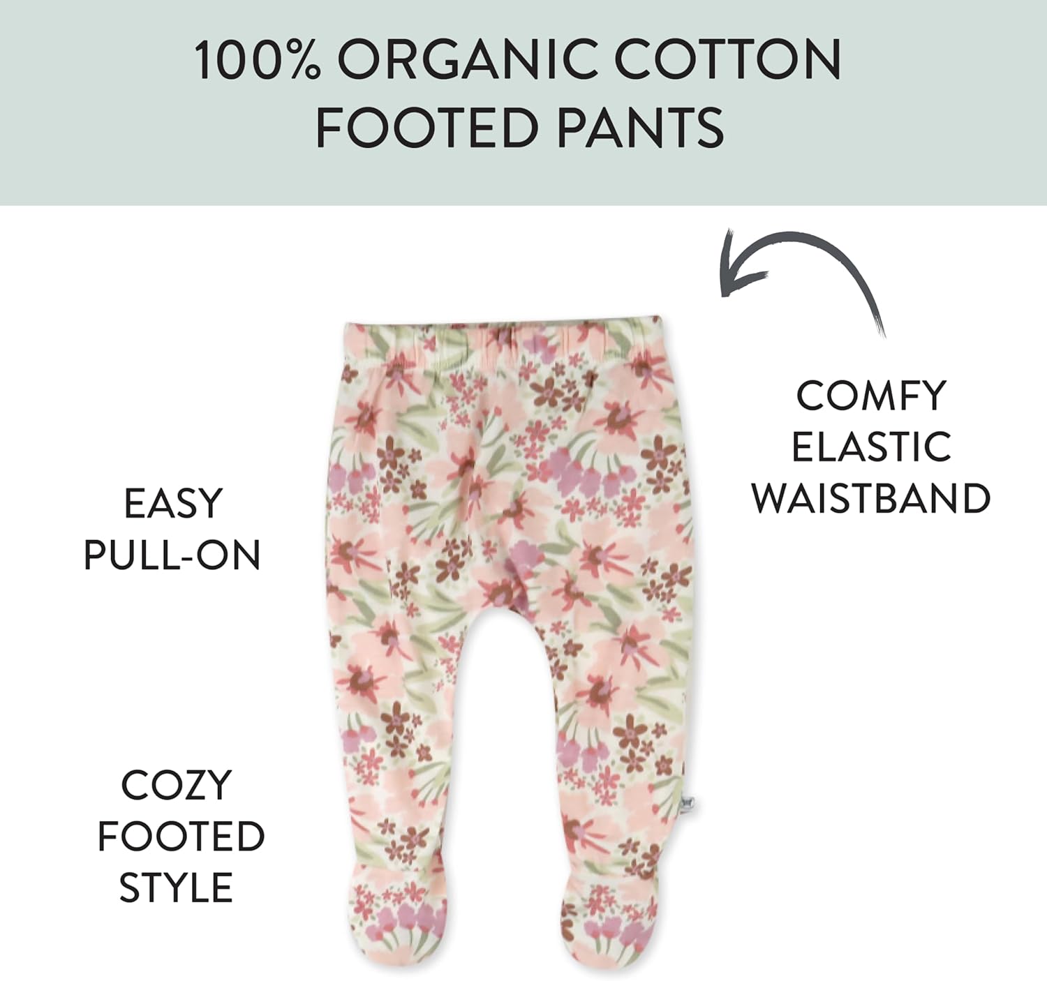 HonestBaby 3-Pack Harem Pants