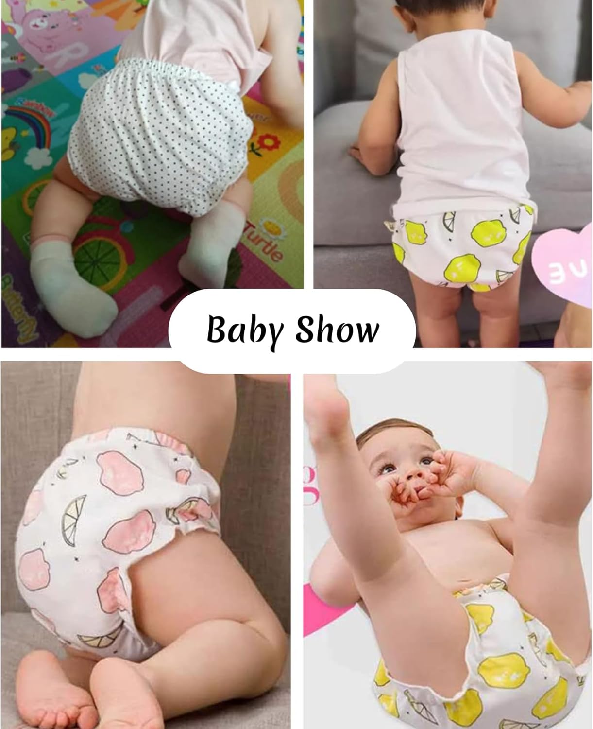 Baby Bloomers for Toddler Girls - Soft Comfortable Eco-Friendly