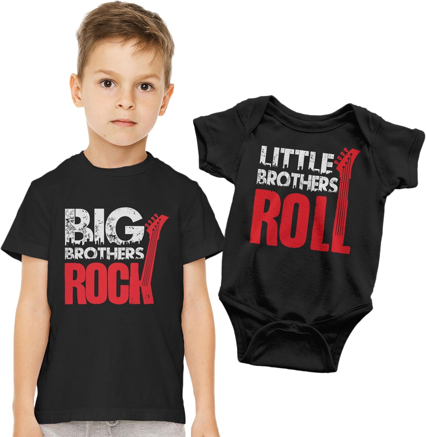 Matching Sibling Shirts for Big and Little Brothers