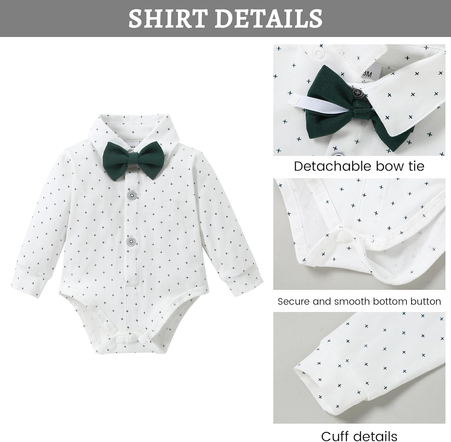 Sanmio Baby Tuxedo Set for Infants Kids