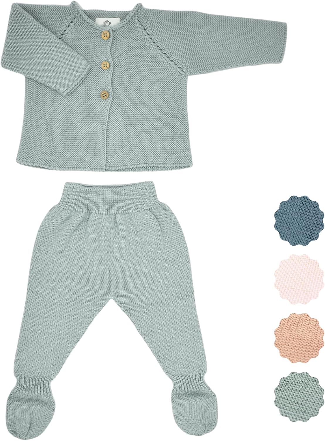 100 OrganicBaby Set - Soft Breathable for Baby Girls Boys