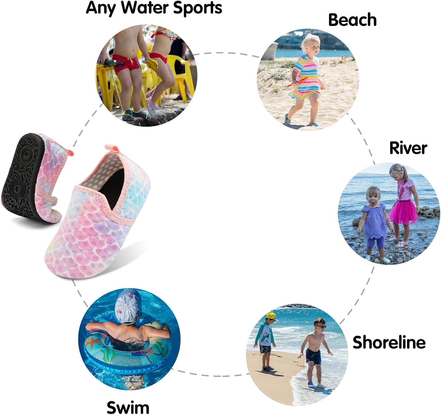 Quick-Dry Beach Toddler Shoes