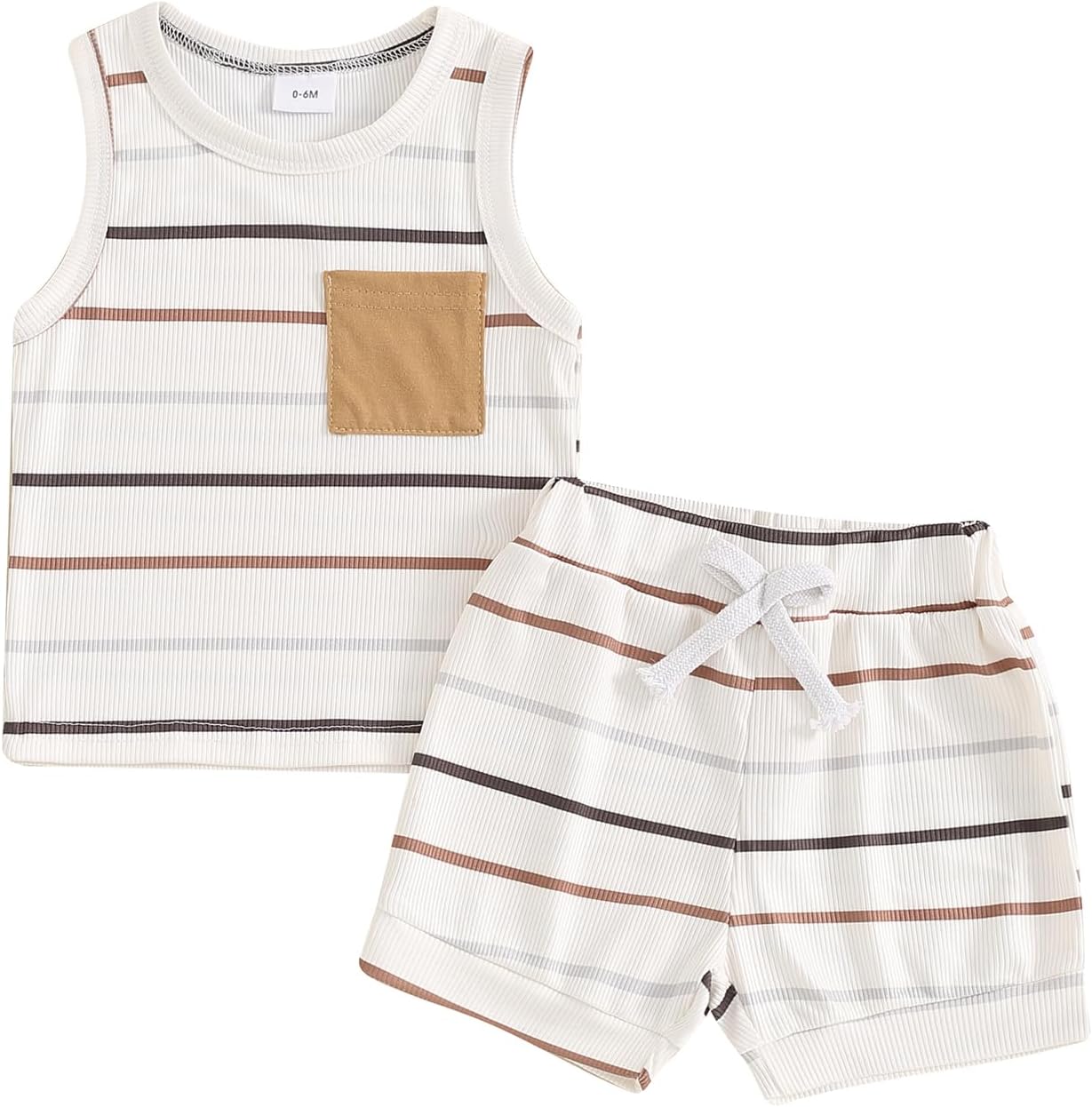 Farrubbyine8 Baby Boy Summer Clothes Set