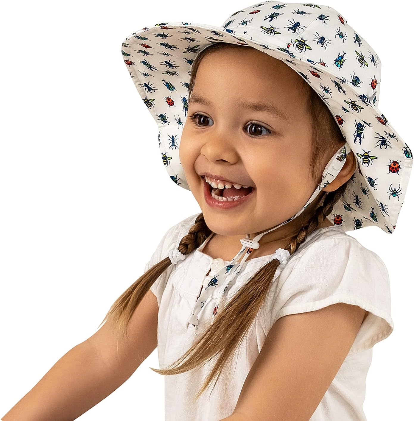 Adjustable UPF 50 Sun Hat for Kids