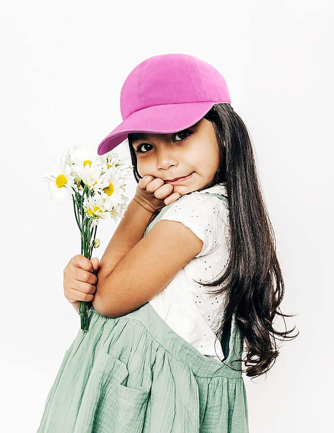 Distressed Washed Baseball Cap for Kids 2-8