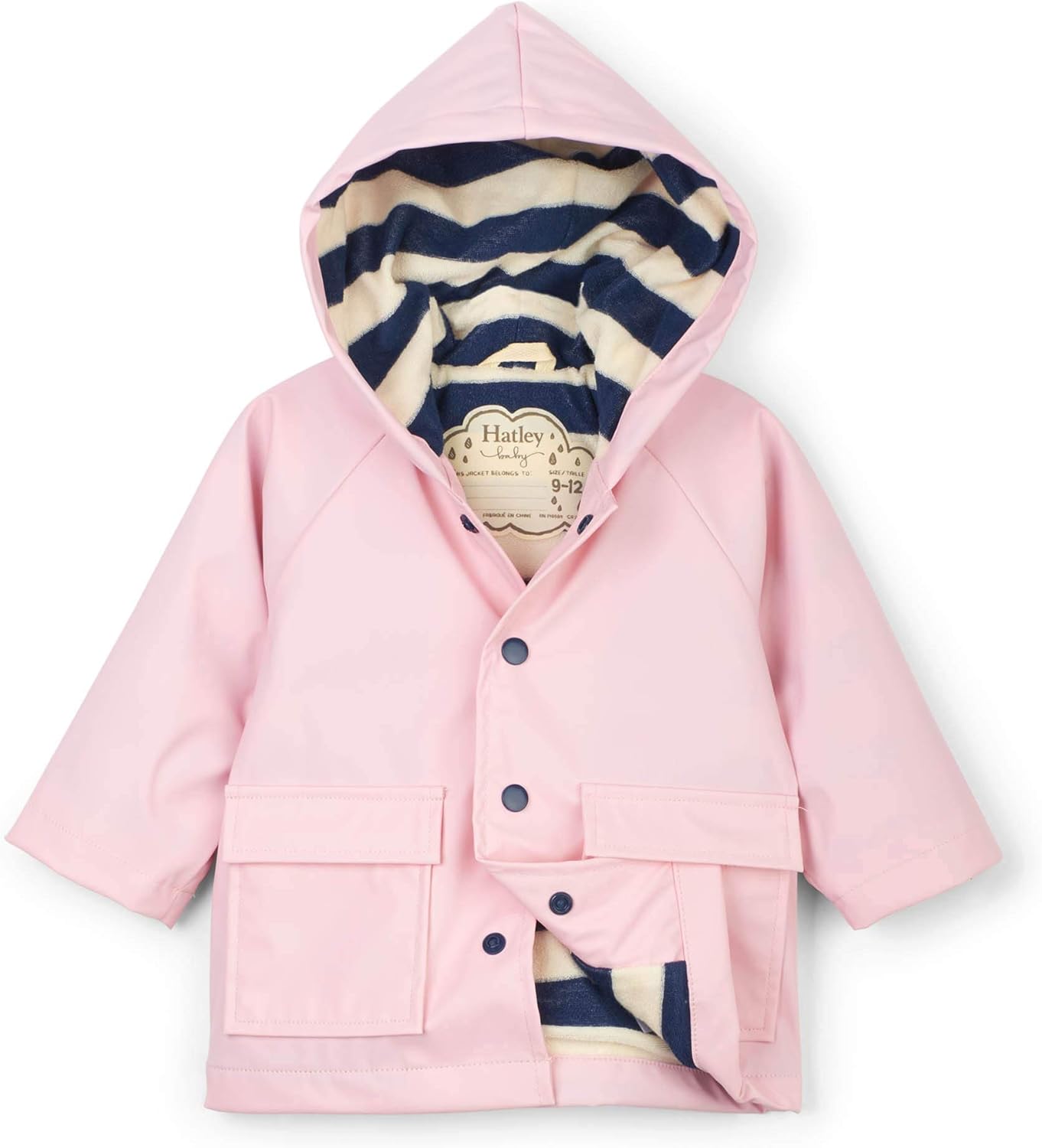 Baby Boys Classic Printed Waterproof Raincoat