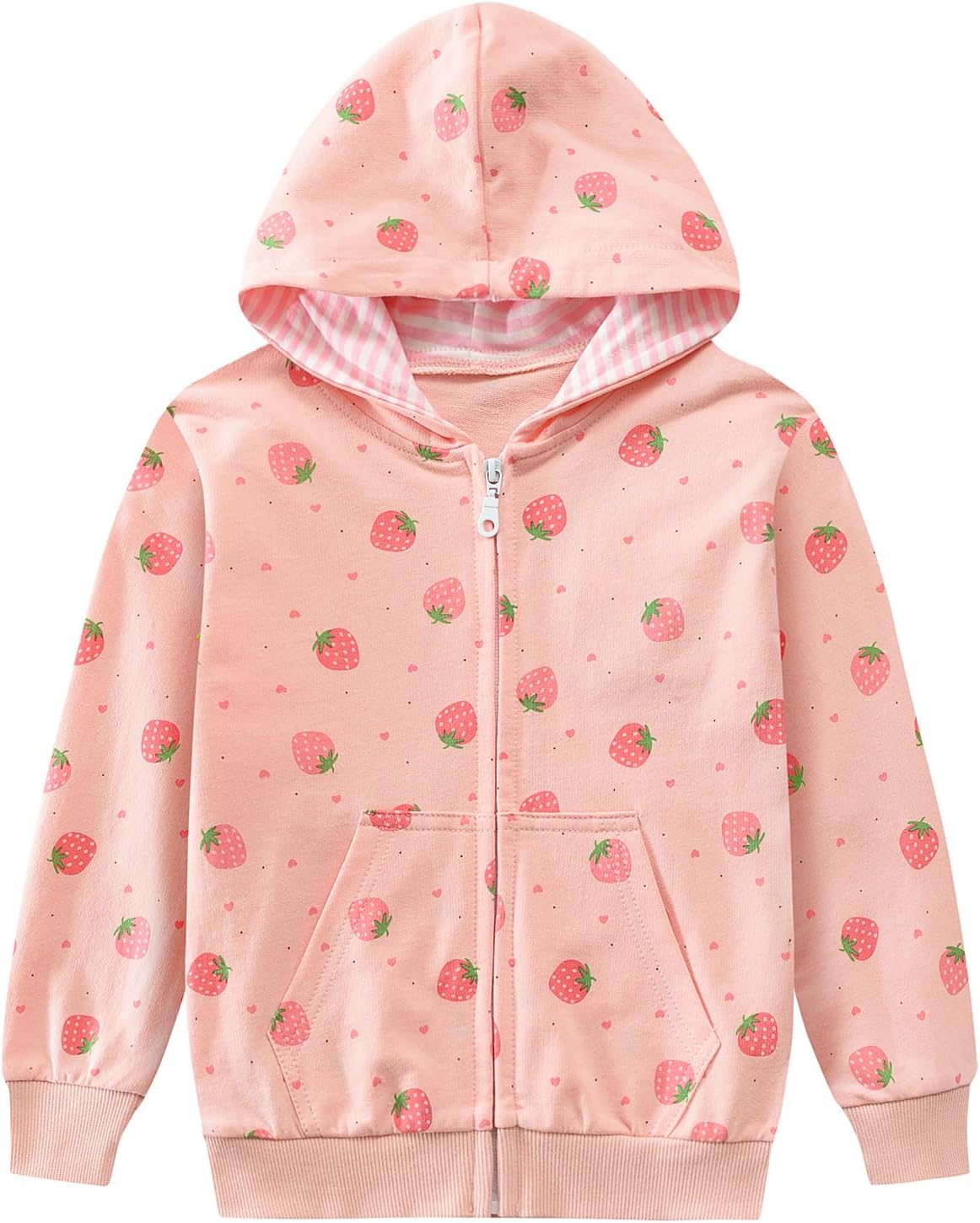 Little Hand Girls Dinosaur Hoodie