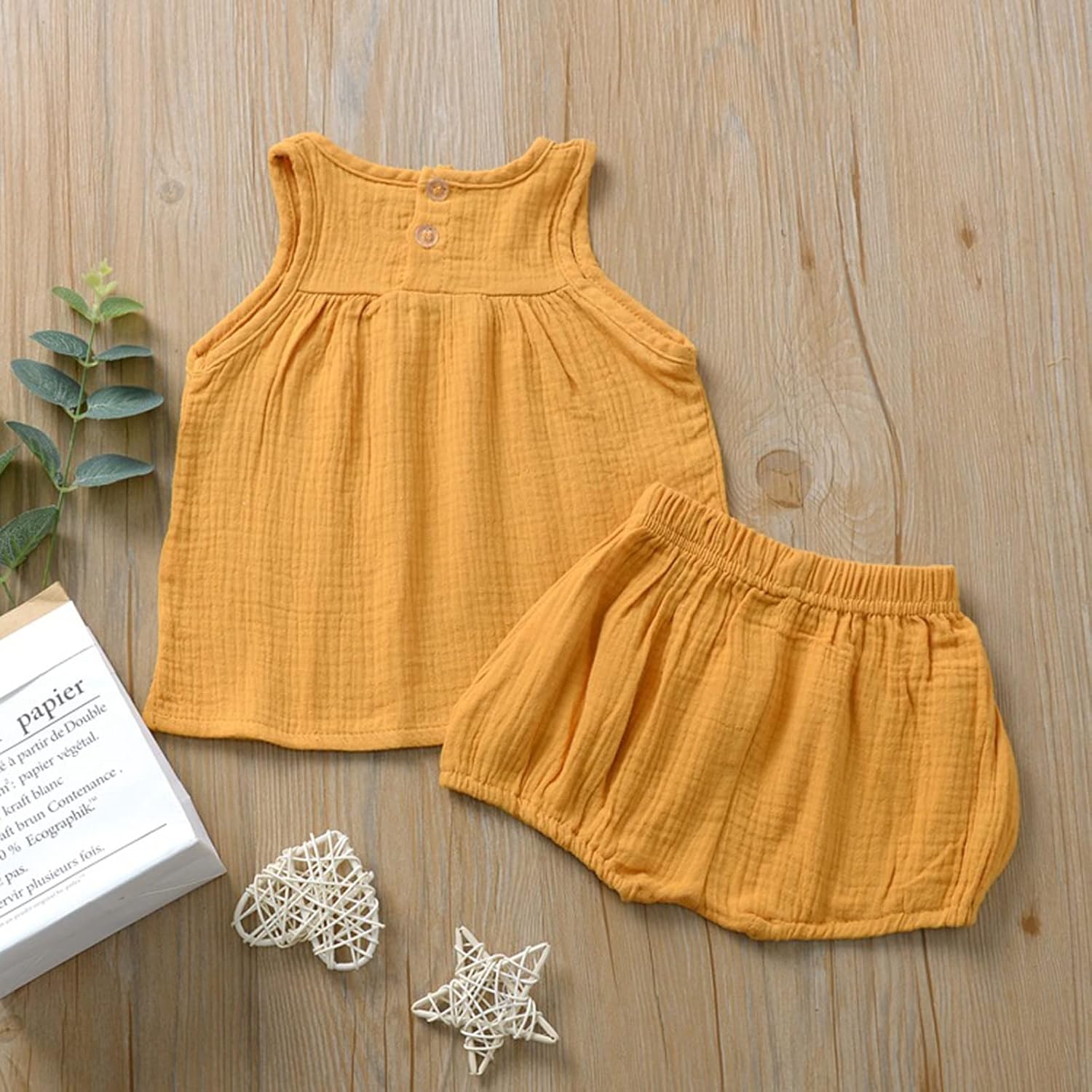 EISHOW Toddler Boys Girls 2-Piece Cancelling Set
