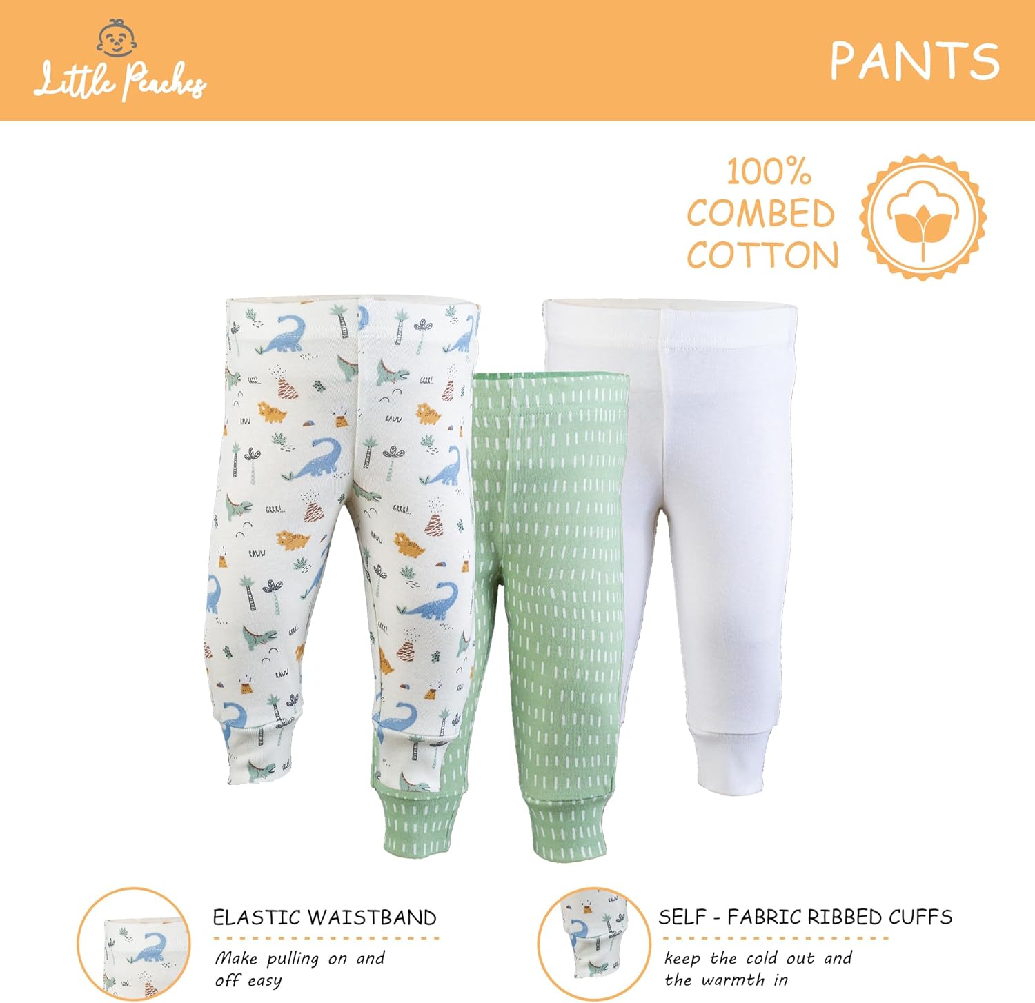 Little Peaches 10-Piece Newborn Layette Bundle