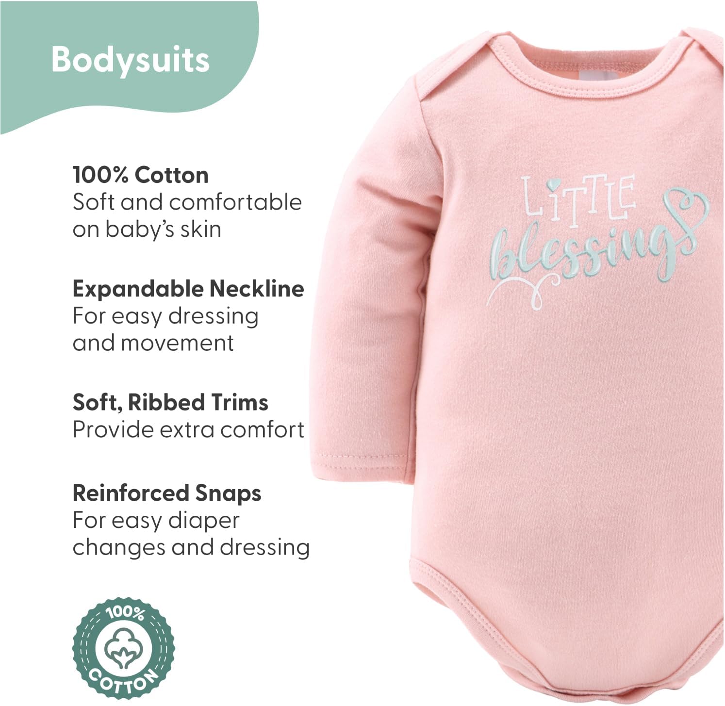 Peanutshell Baby Layette Set - Soft Cohesive Collection for newborn Girls