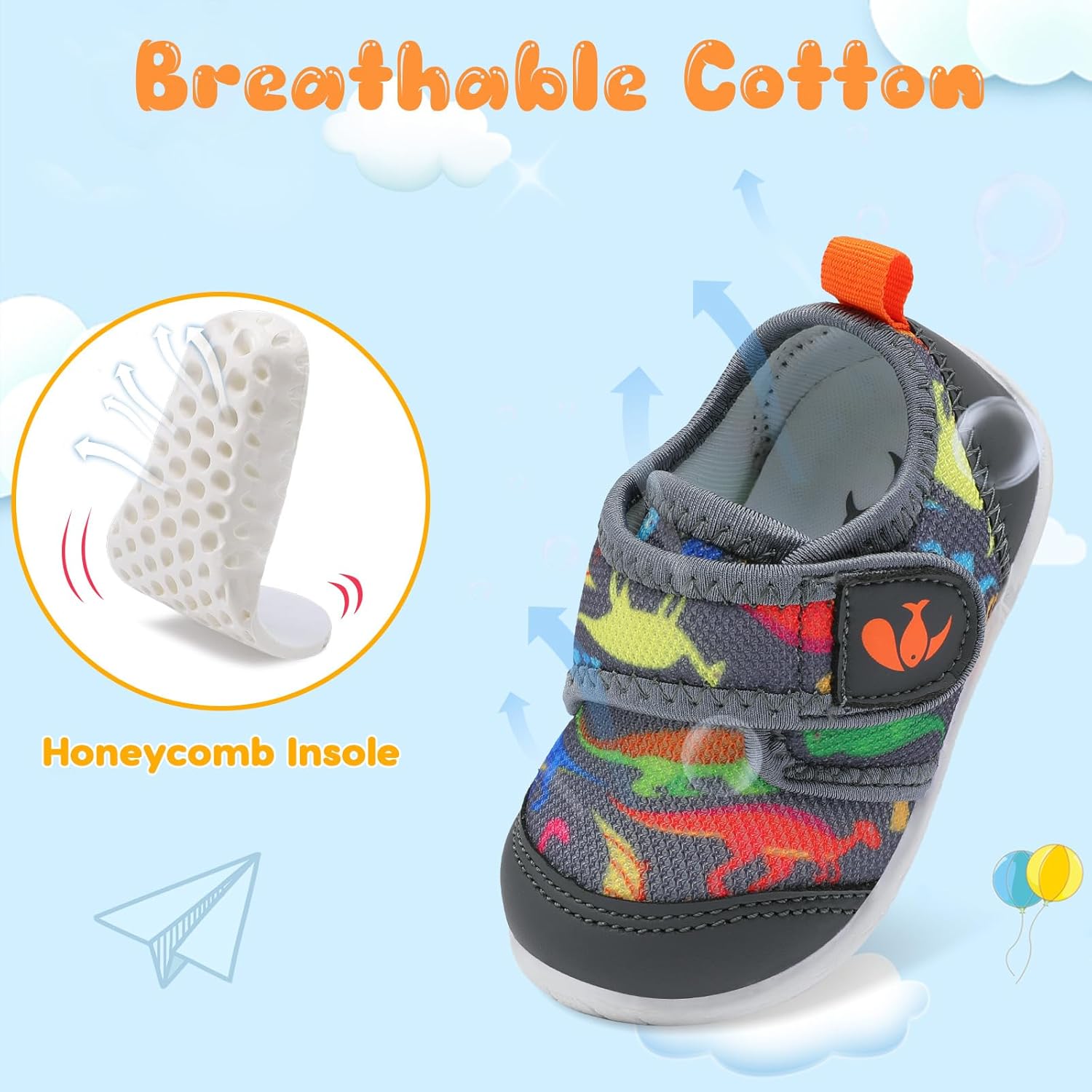 Brightly Laced Super comfy for little ones