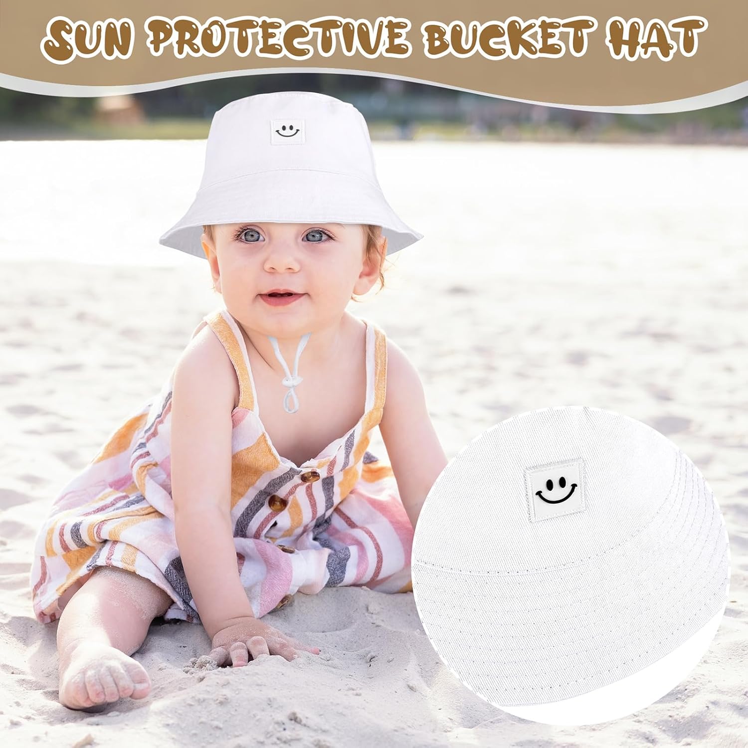 Adjustable Baby Sun Hats