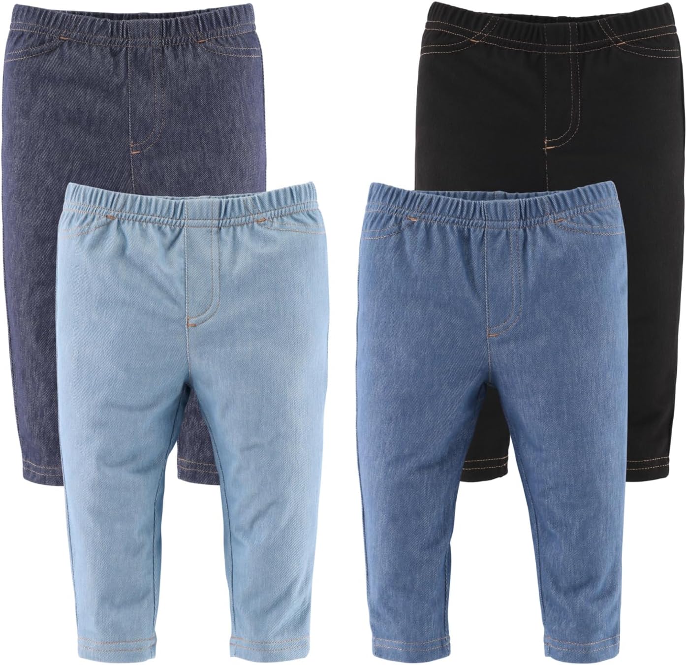 Stylish Soft and Stretchy Baby Jeggings for Boys and Girls