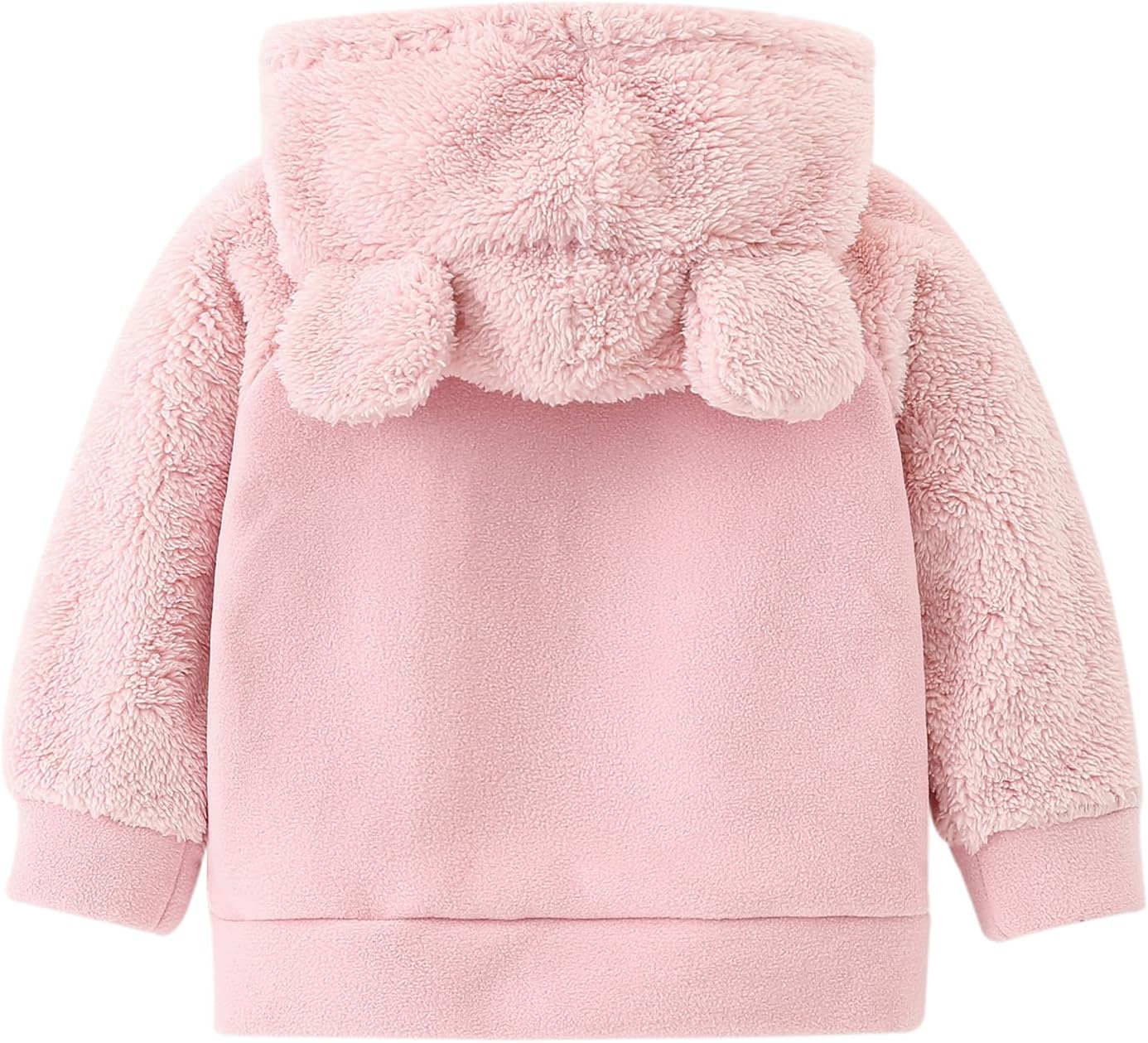 Warm Bear Ears Fleece Hoodie for Babies