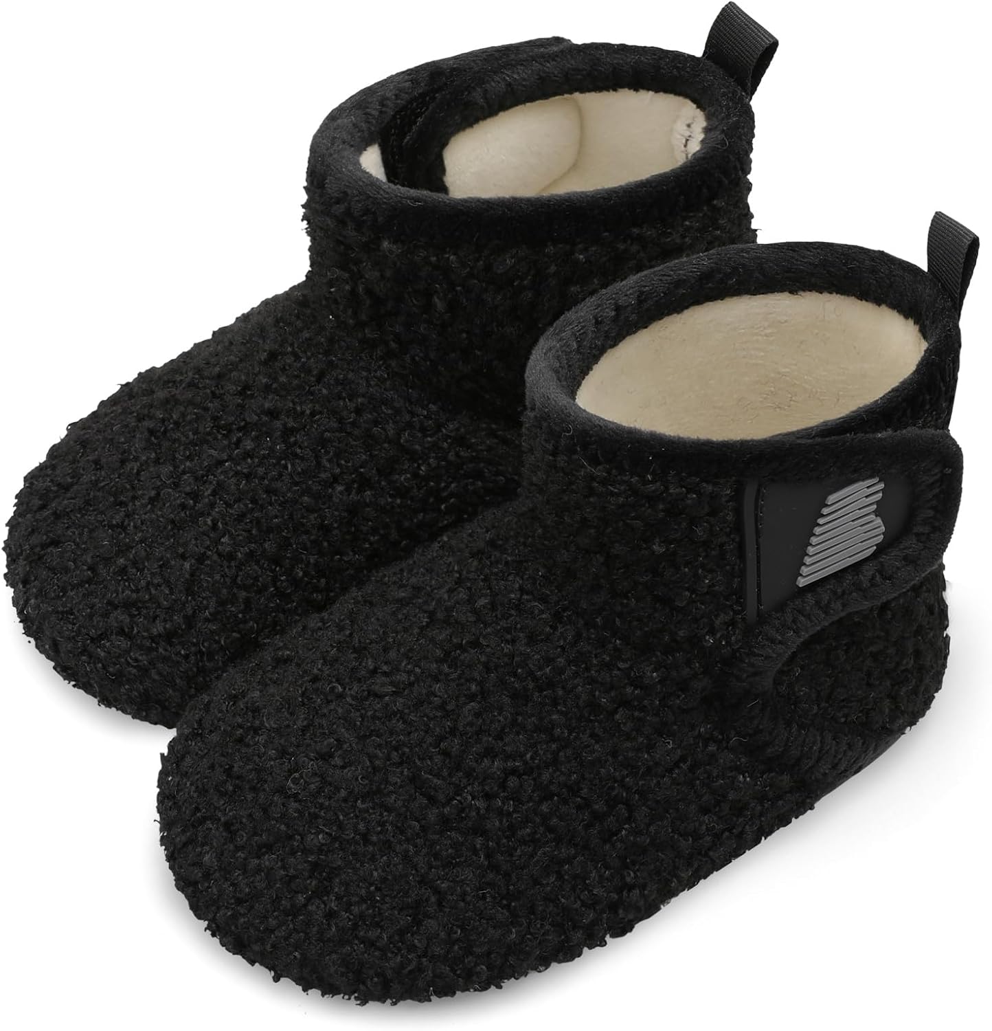 Barerun Toddler Slippers Warm Cozy