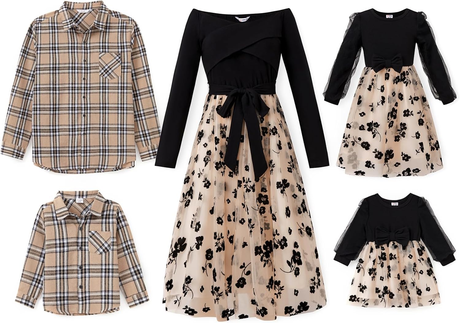 Perfect Family Outfits Set for Mom Kids