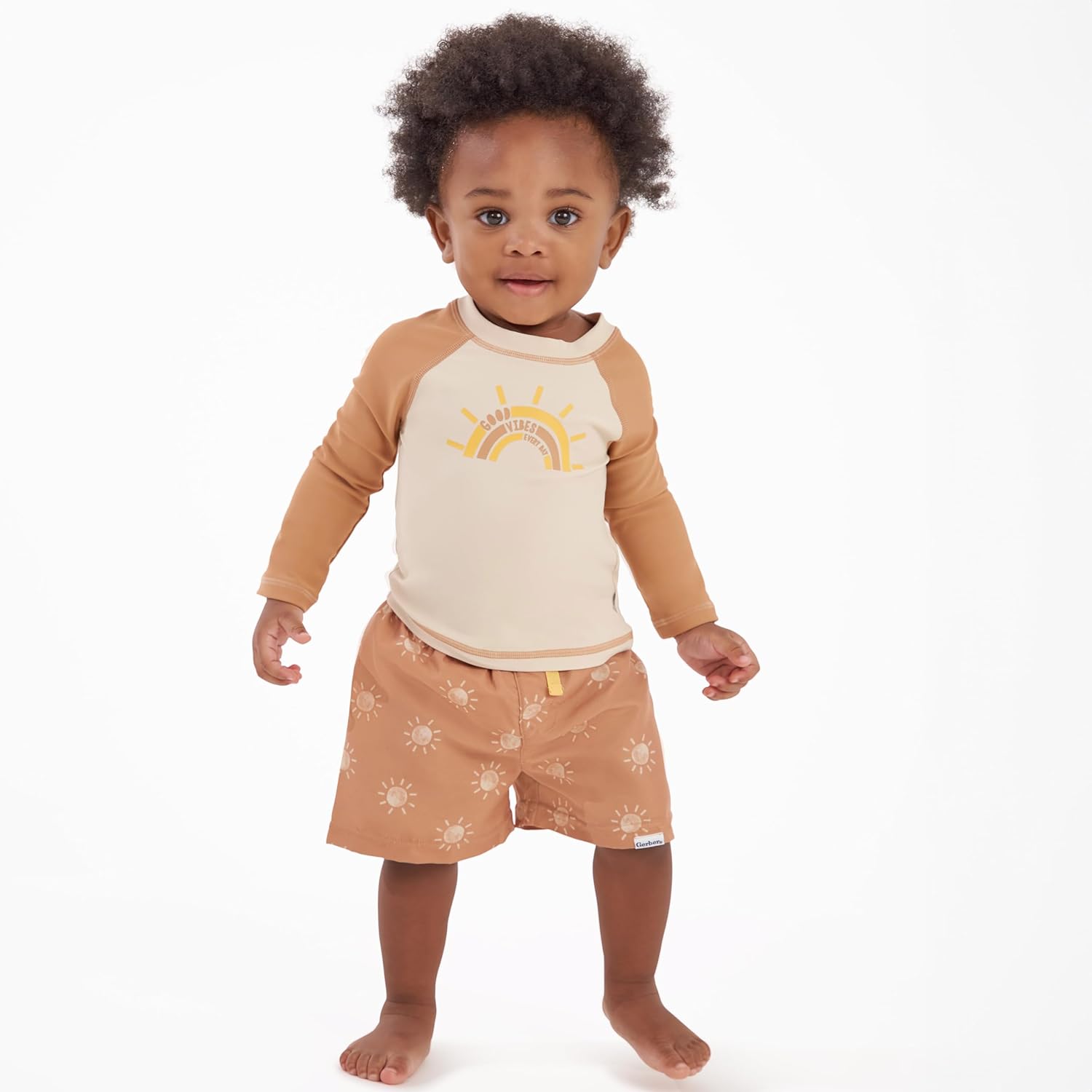 Gerber Toddler Rashguard Swim Set