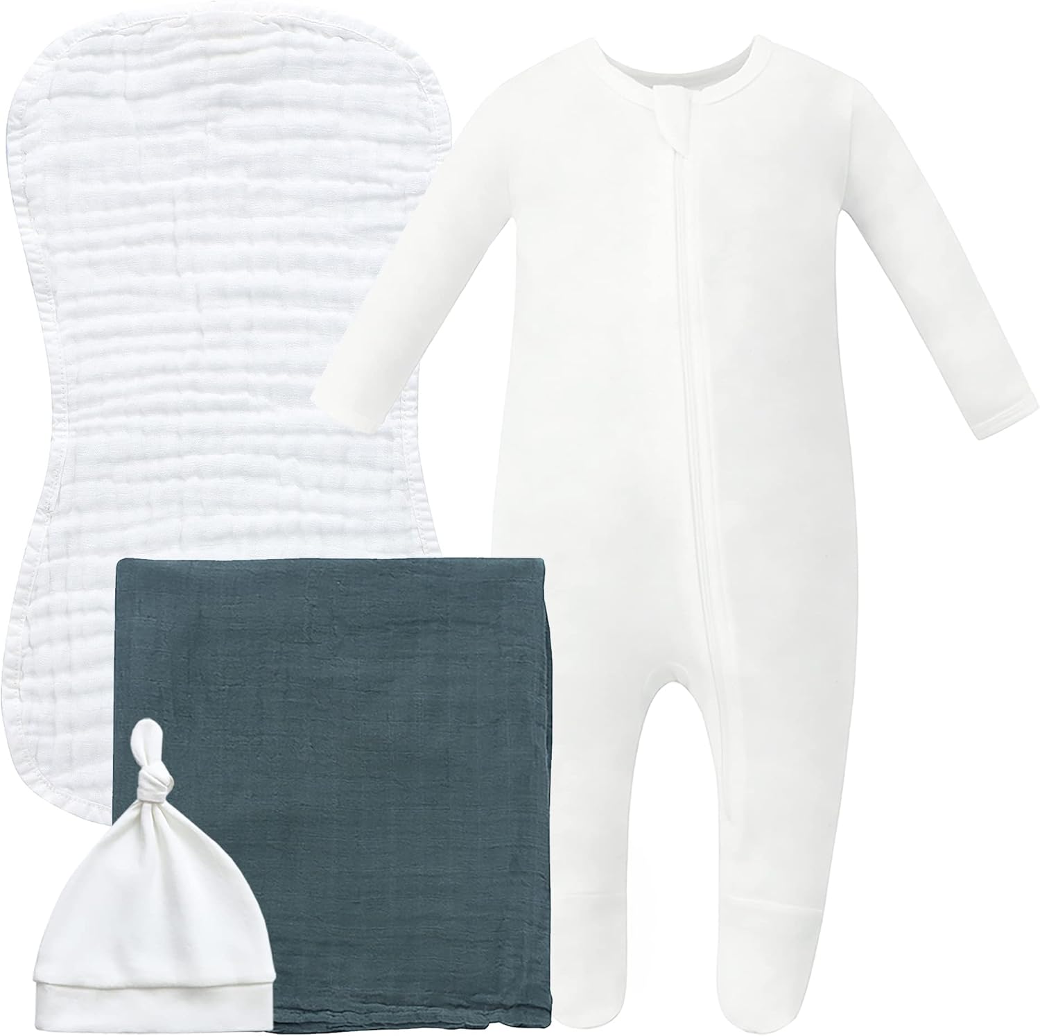Owlivia Organic Newborn Pajama Set