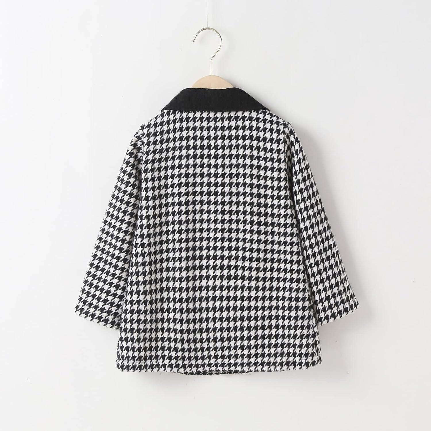 Houndstooth Toddler Dress Coat All Weather