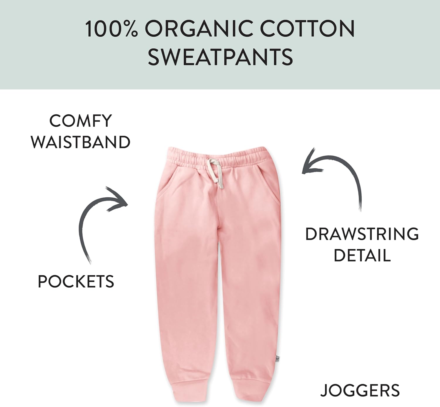 HonestBaby Organic Cotton Pullover Hoodie Set Week Long UnisexSizes