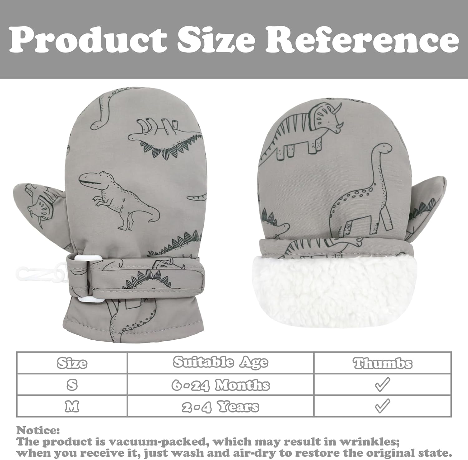 Warm Waterproof Toddler Gloves