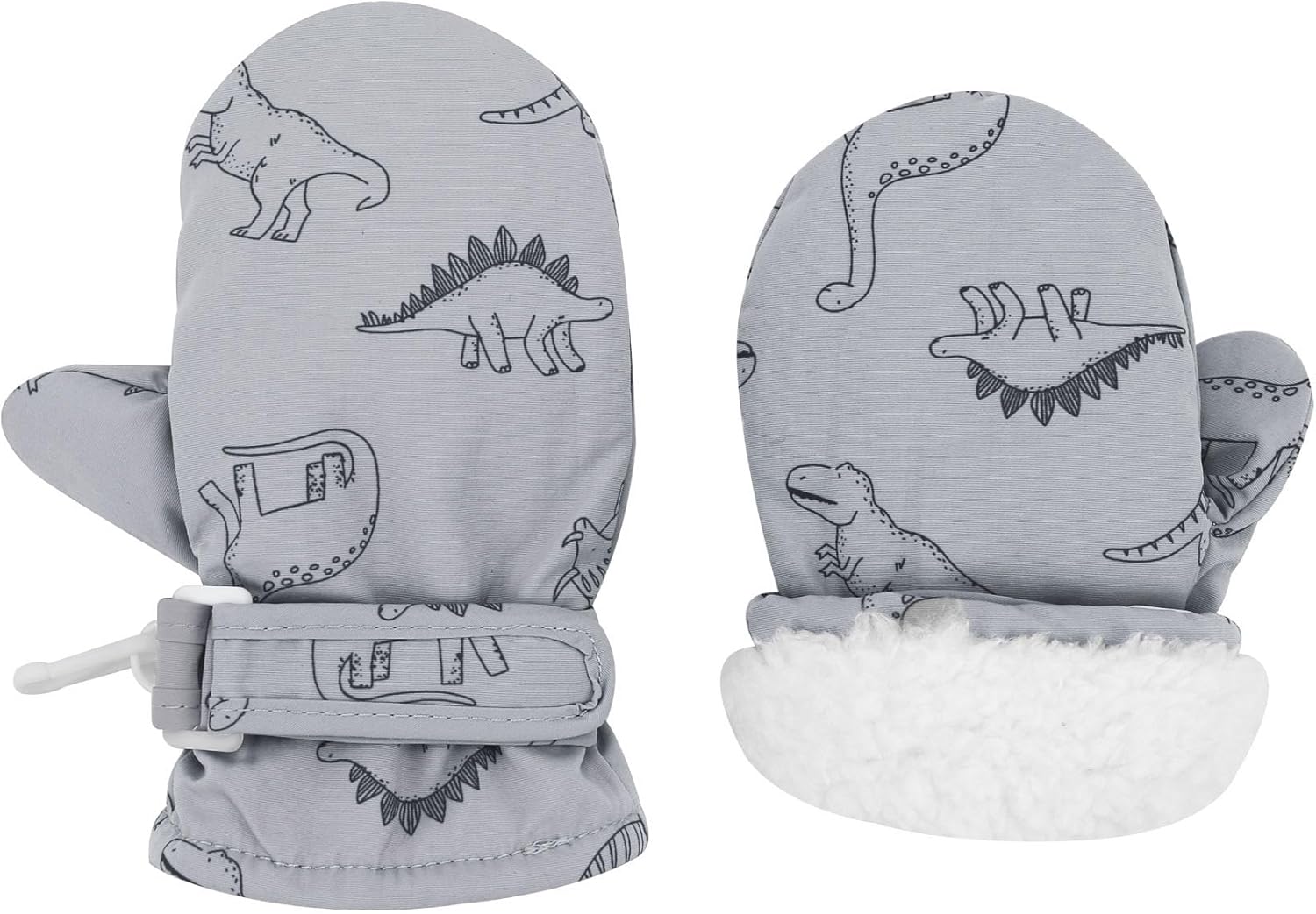 Warm Safe Winter Mittens for Babies Kids
