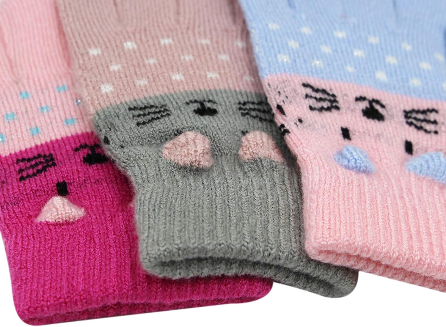 True Warmness Cat Gloves for Kids