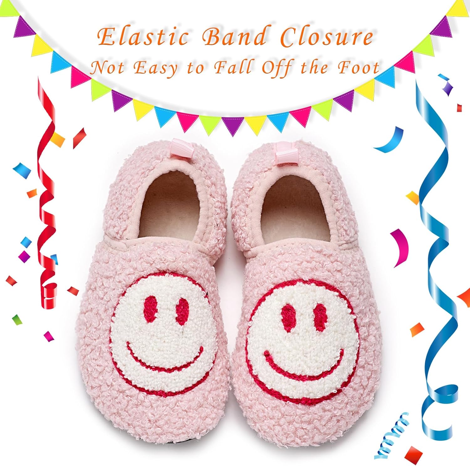 Smile Face Kids Slippers