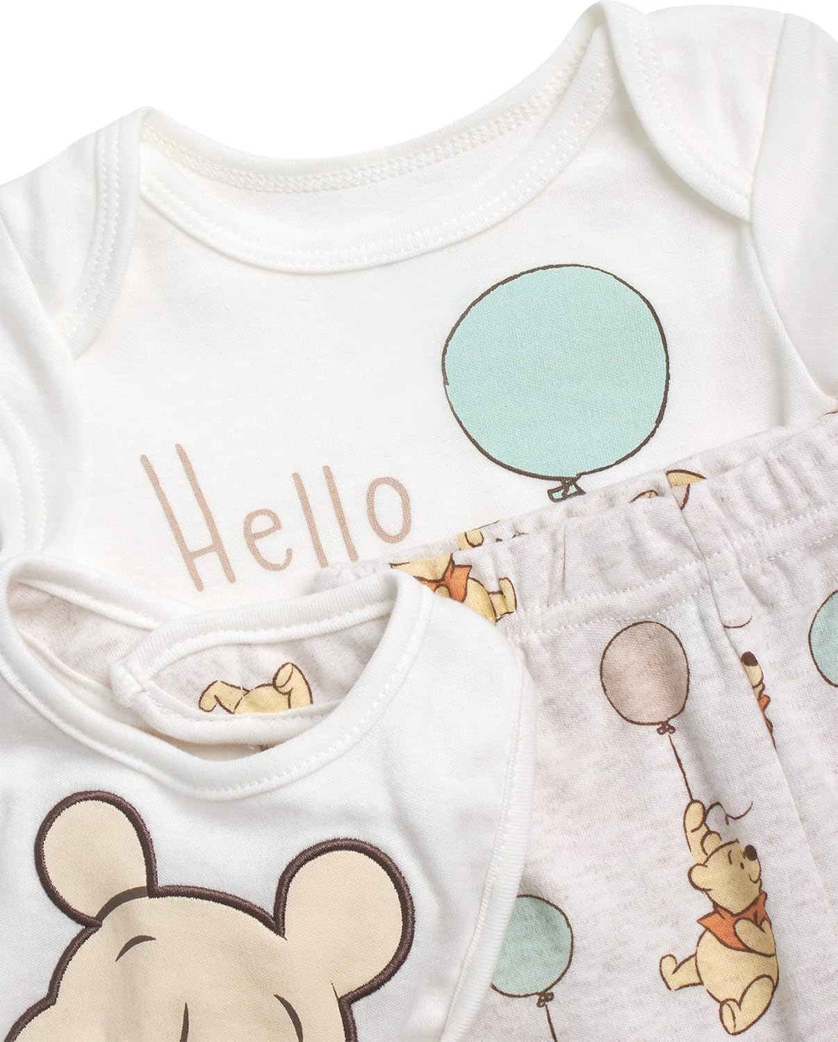 Disney Baby Boys 3-Piece Layette Set