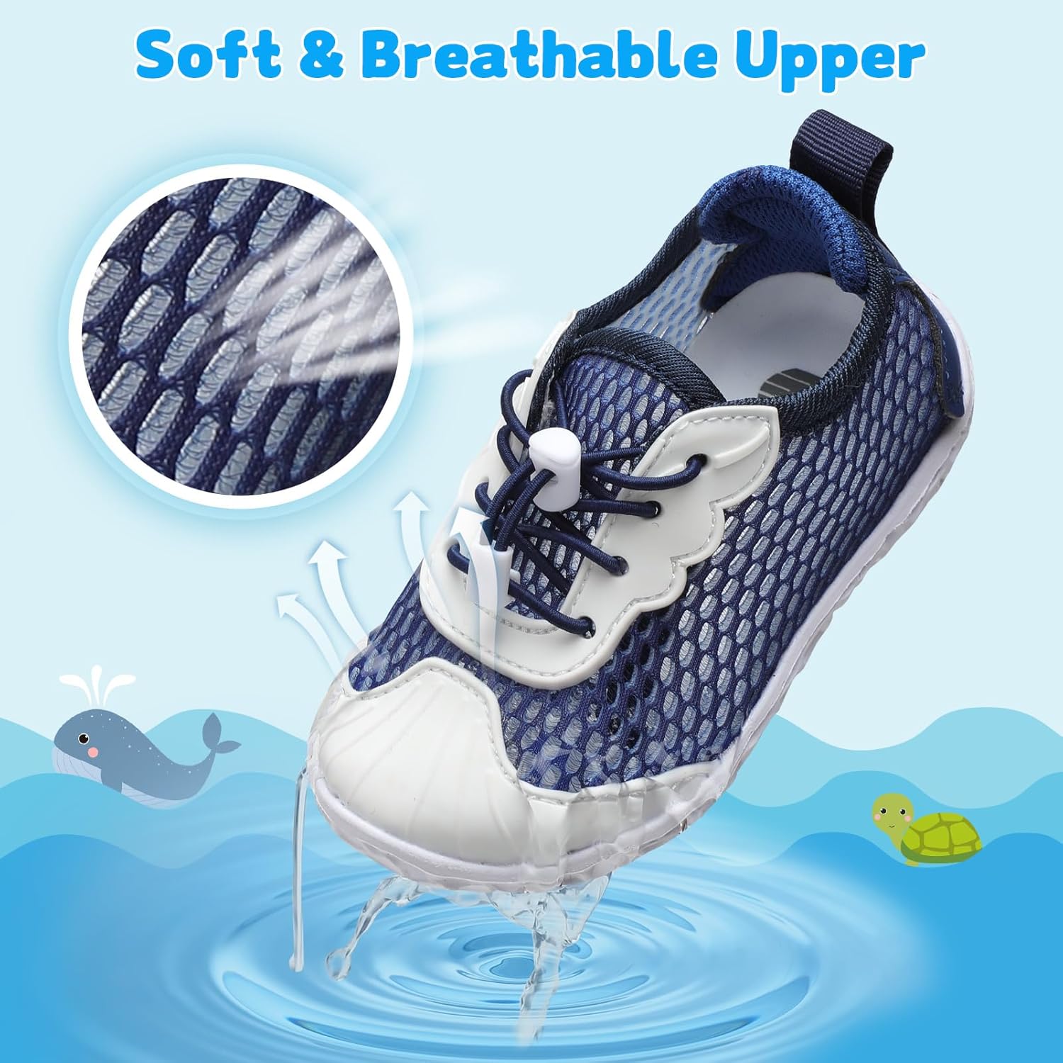 BARERUN Kids Water Shoes